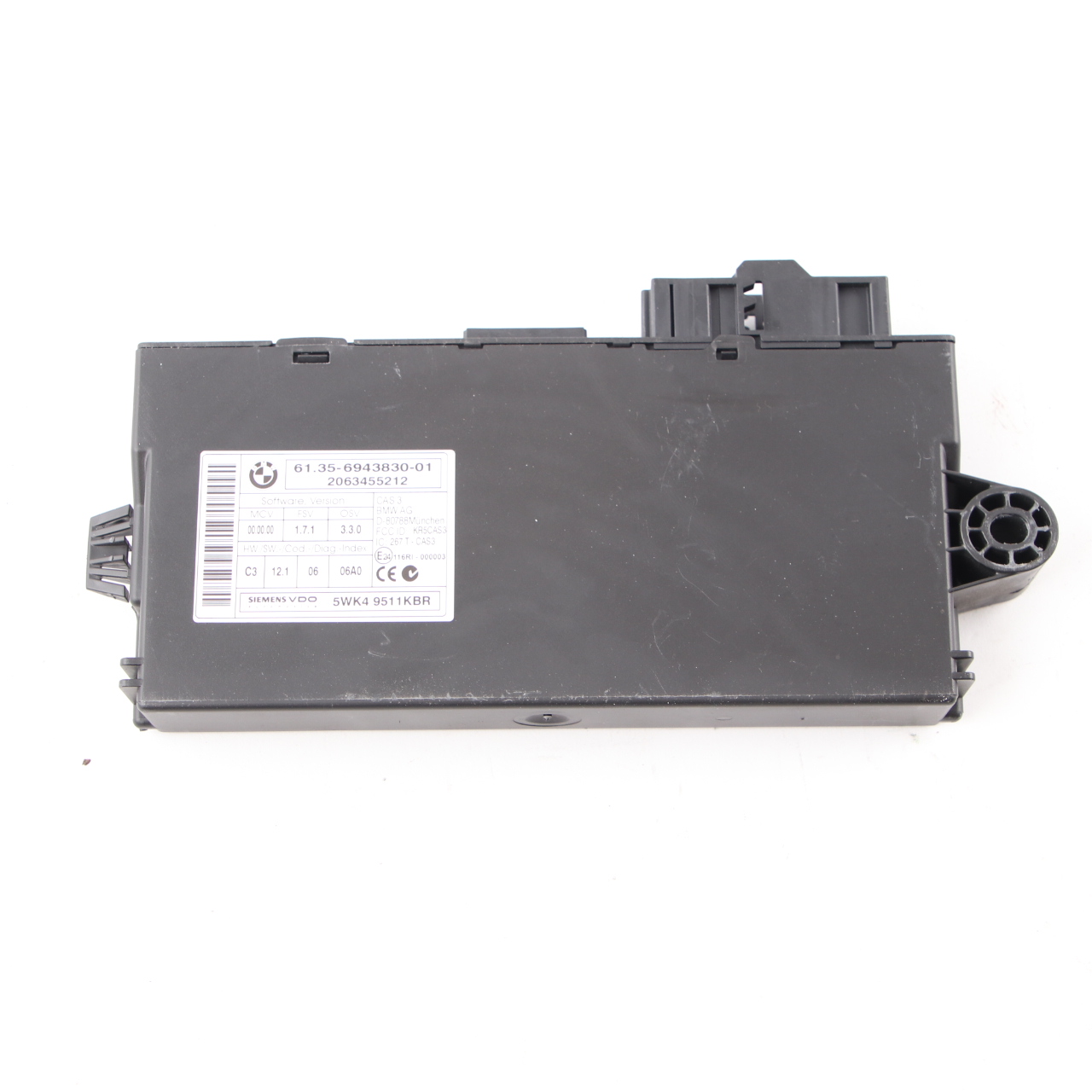 BMW E90 E91 E92 N52N 325i 218HP ECU Kit DME 7574544 CAS3 + Key Manual