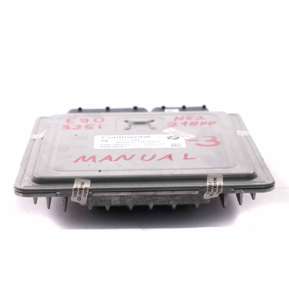 BMW E60 E61 E90 E91 E92 N52 325i 525i Engine Control Unit ECU DME 7577968 Manual