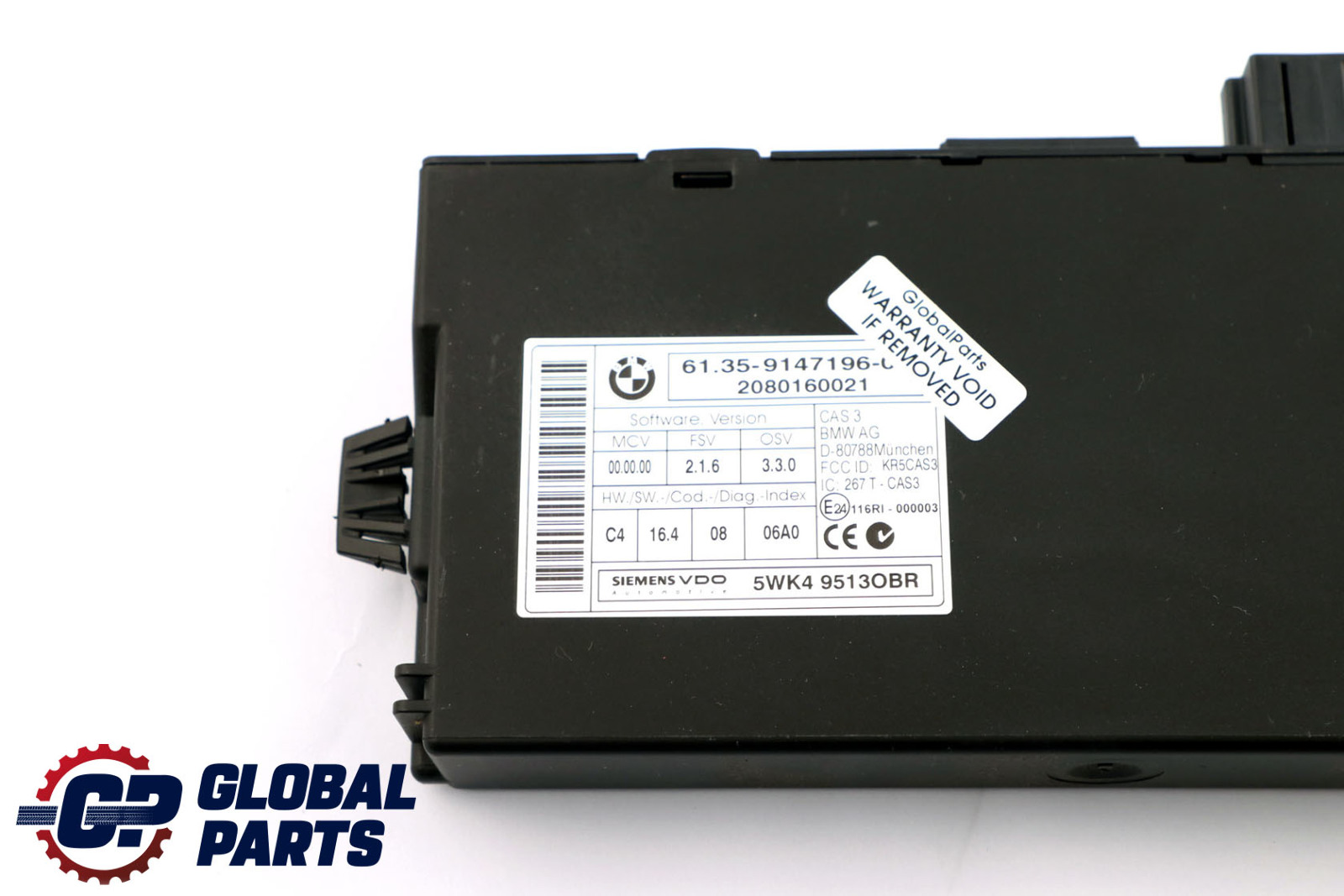 BMW E90 E93 325i E60 LCI 525i N53 218HP ECU Kit DME CAS3 + Key 7586940 Automatic