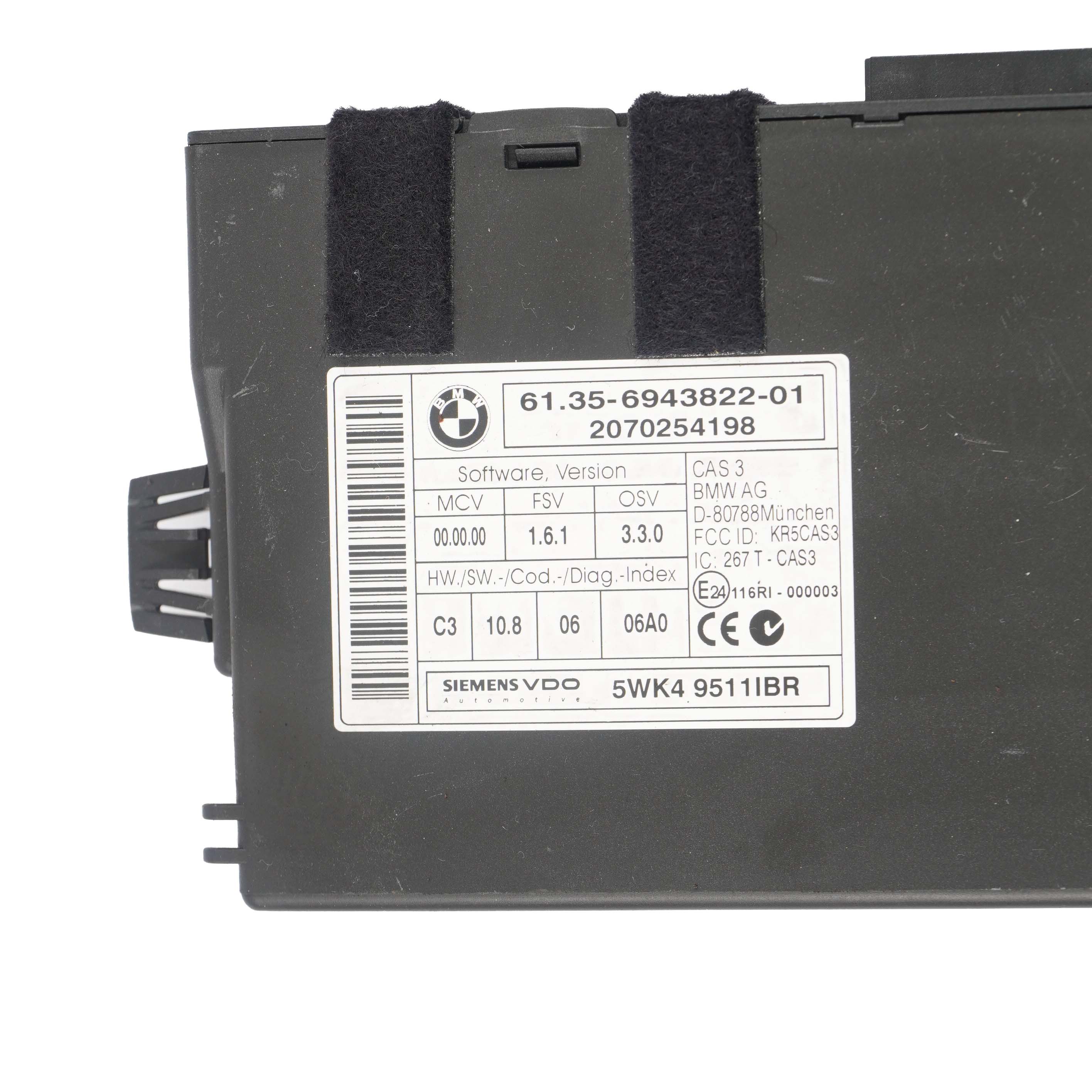 Mini Cooper S R55 R56 N14 1.6 174HP ECU Kit DME 7587548 + CAS3 + Key Manual