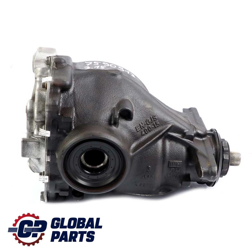 BMW X5 Series E70 LCI E70N Rear Differential Diff 3,15 Ratio 7590913 WARRANTY