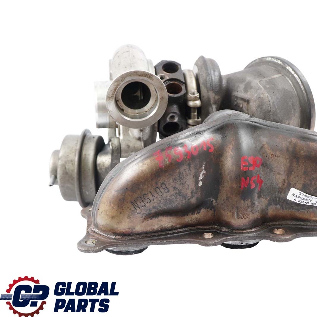 BMW 3 E90 E91 E92 E93 335i 1 Petrol N54 Turbocharger Turbo Charger 7593015