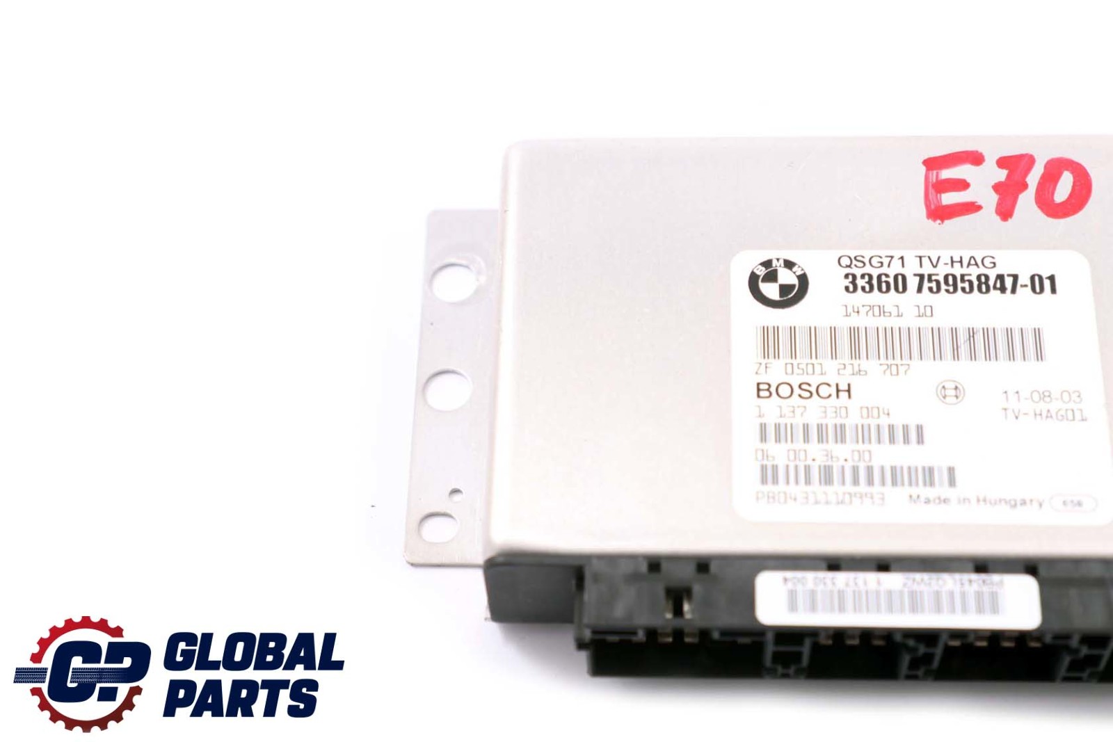 BMW X5 X6 E70 E71 Rear Differential Control Module Unit QMV 7595847