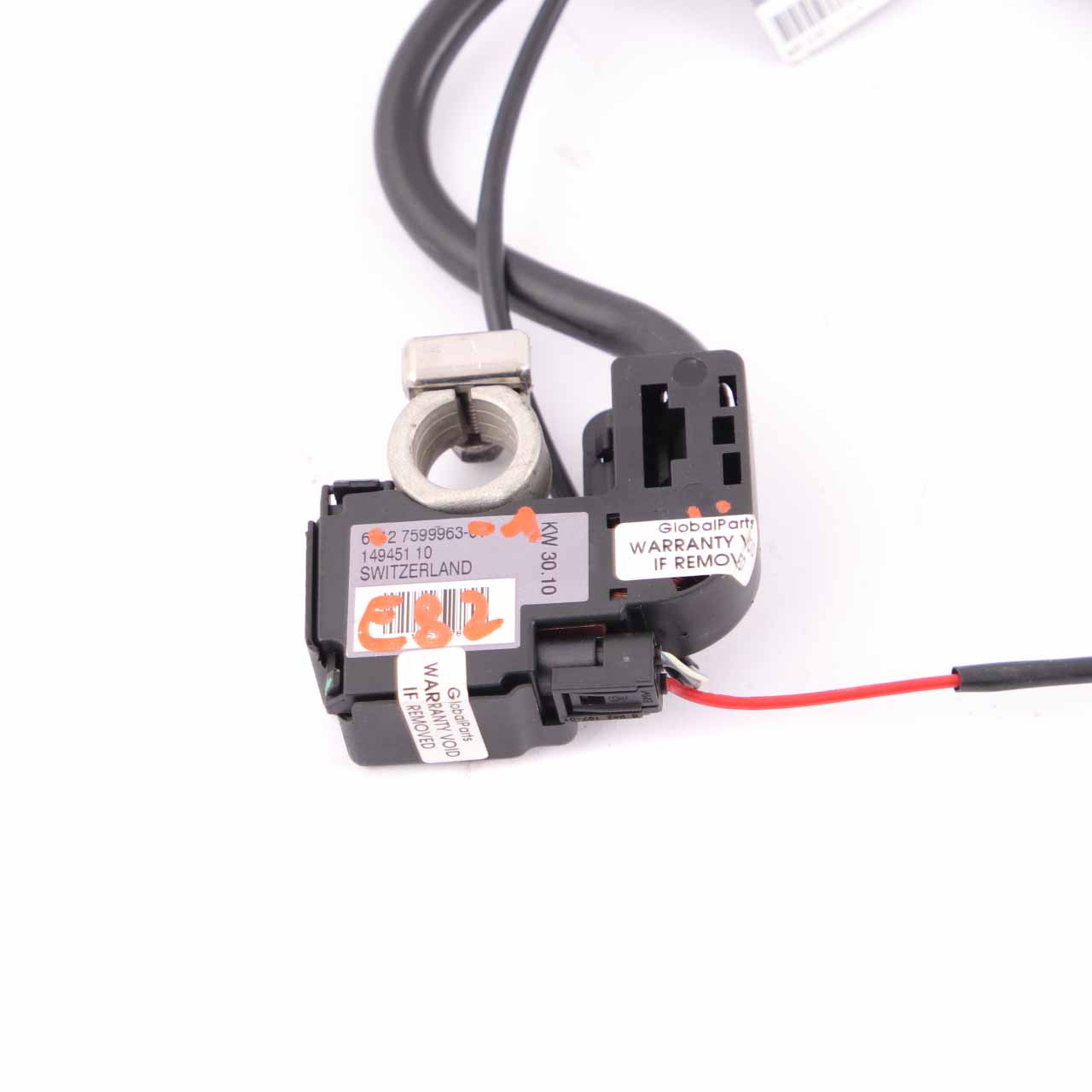 IBS Cable BMW E82 E88 E89 Battery Lead Negative Black Wire Wiring 7599963