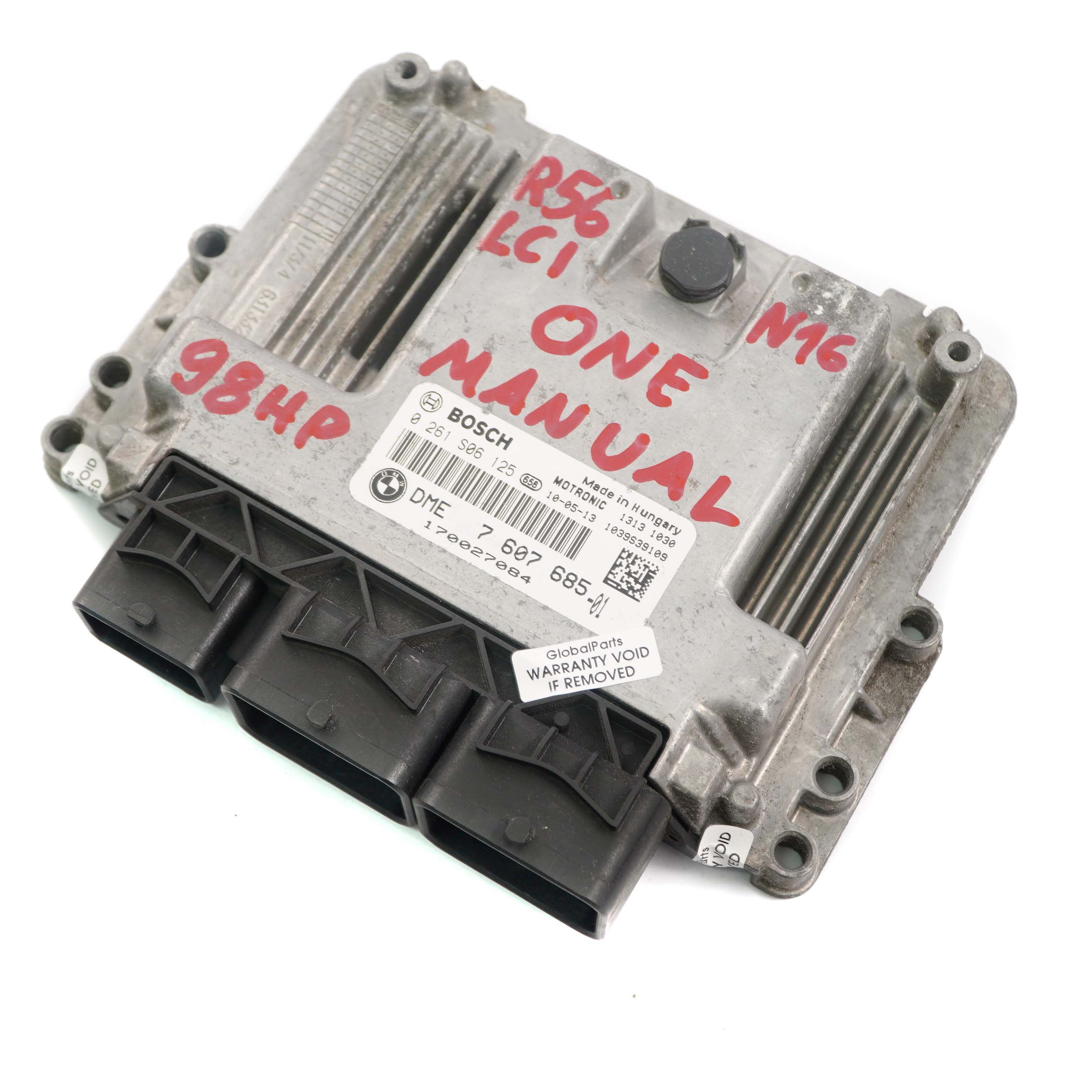 Mini One R56 LCI R60 N16 98HP Petrol Engine ECU DME 7607685 Control Unit Manual