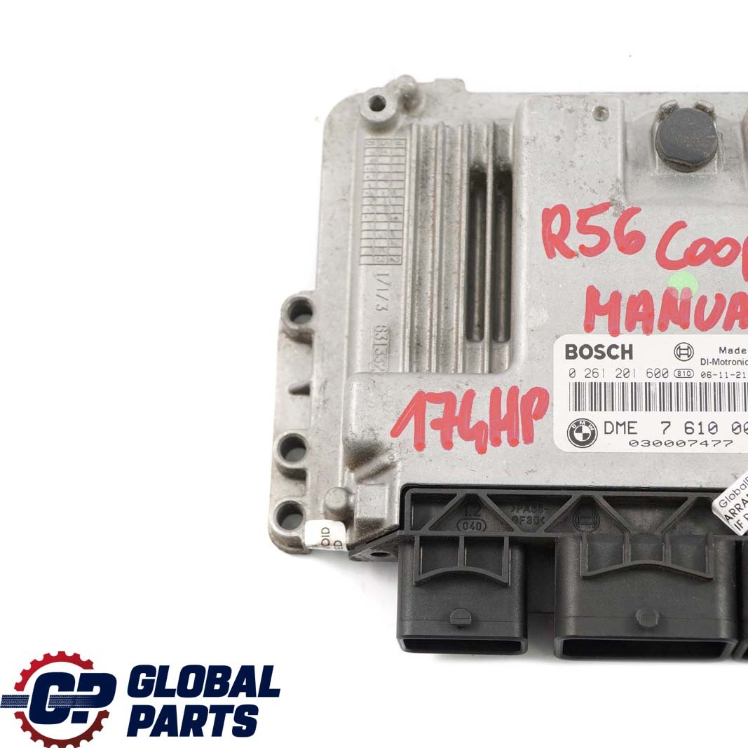 Mini Cooper S R55 R56 R57 N14 1.6 ECU Engine Control Unit DME 7610009 Manual