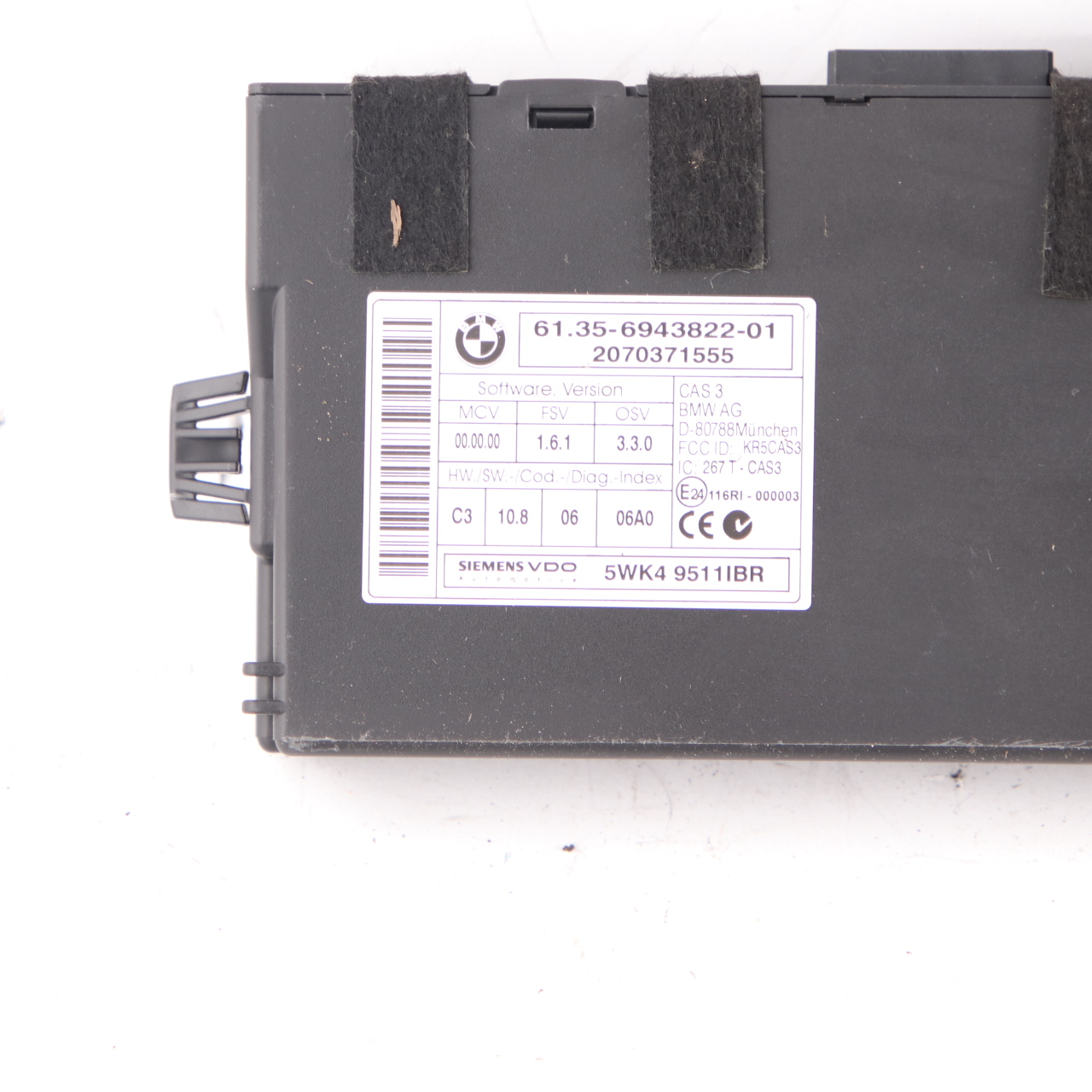 Mini Cooper S R56 R57 N14 1.6 ECU Control Unit Kit DME 7610011 CAS3 Key Manual