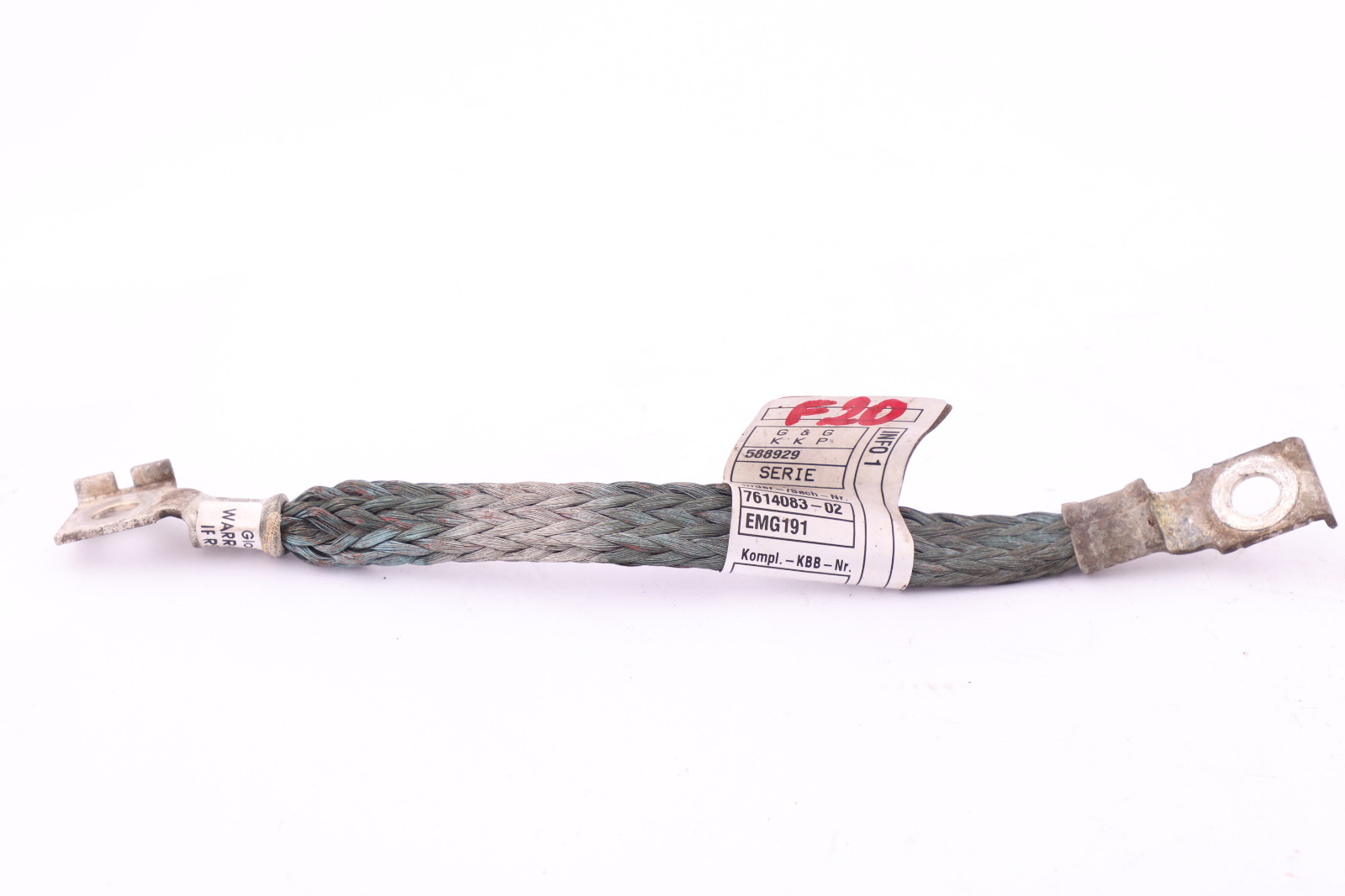 BMW 1 2 3 4 Series F20 F21 F22 F30 F31 F32 LCI Earth Ground Cable 7614083