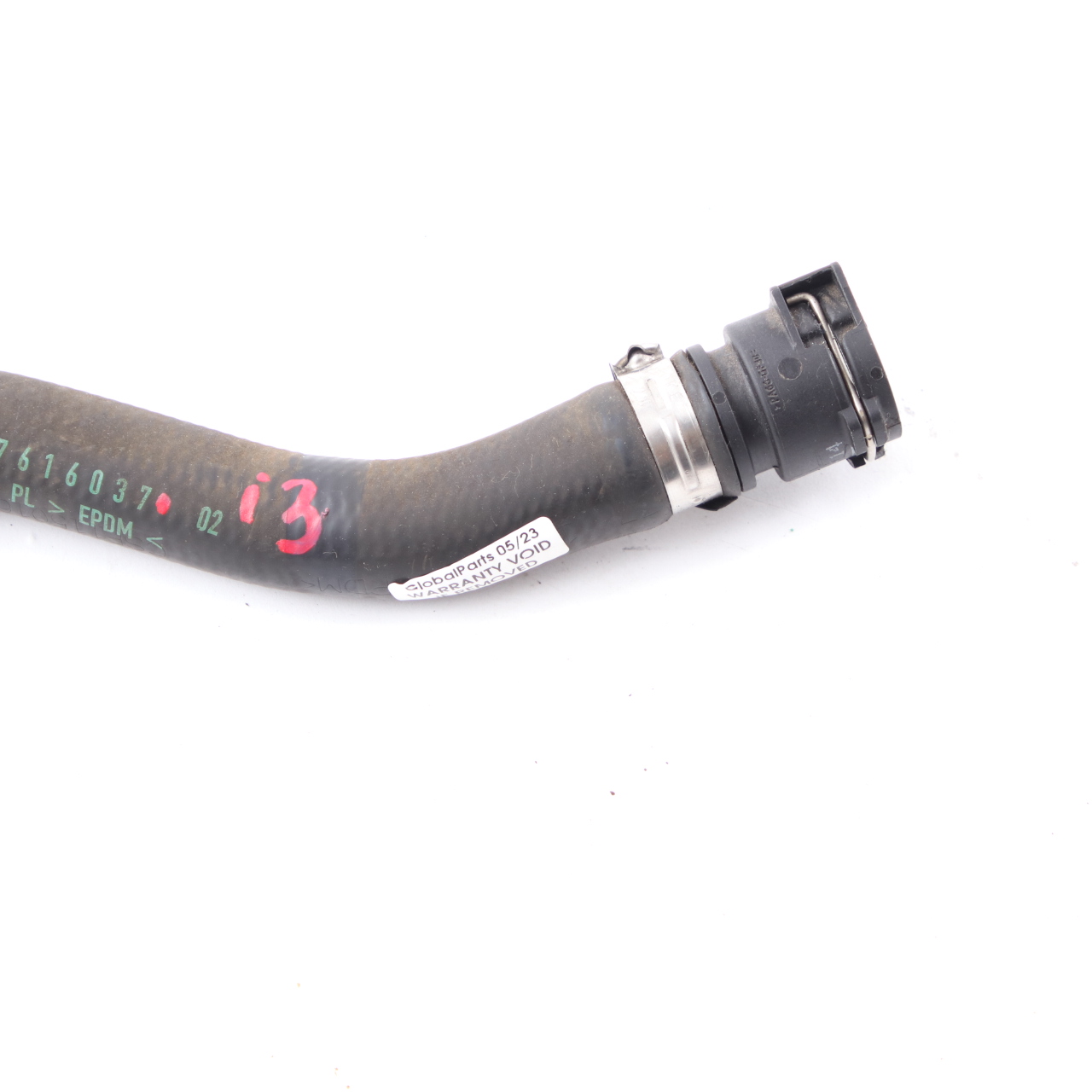 BMW i3 I01 Water Coolant Cooling Hose Pipe Line Radiator 7616037