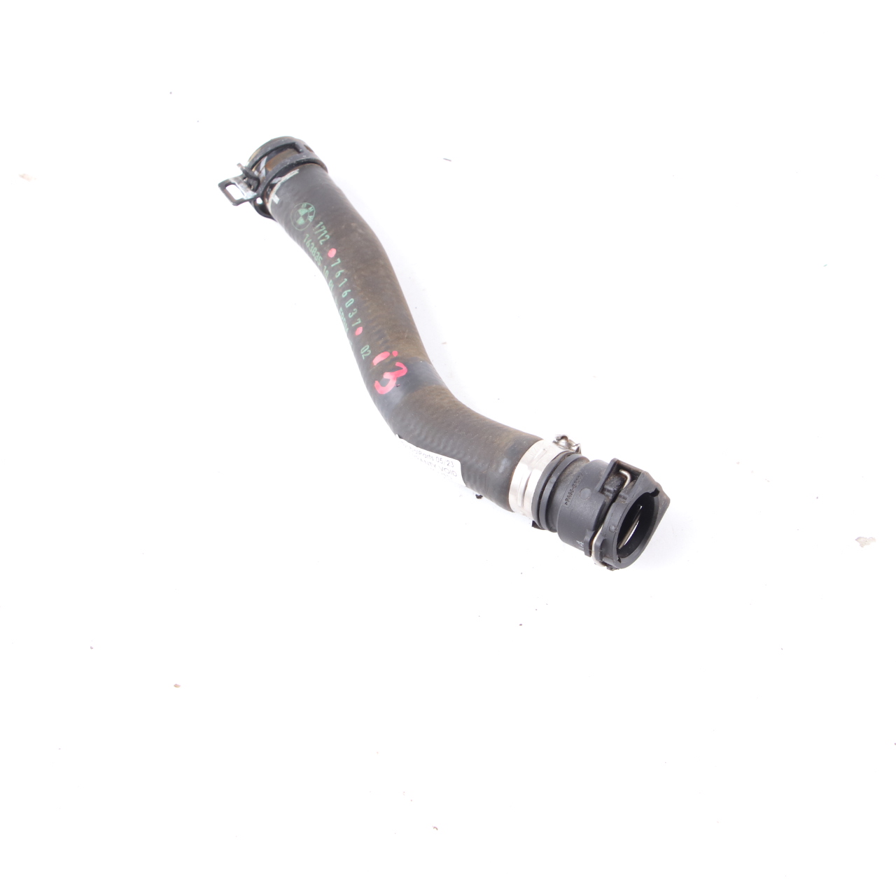 BMW i3 I01 Water Coolant Cooling Hose Pipe Line Radiator 7616037