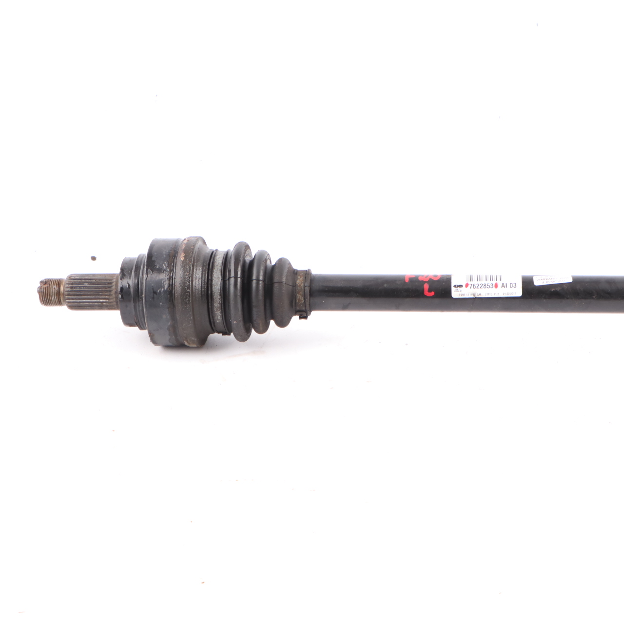 Bmw F20 F21 F30 Driveshaft Rear Left N/S Rear Axle D=30mm  Automatic 7622853