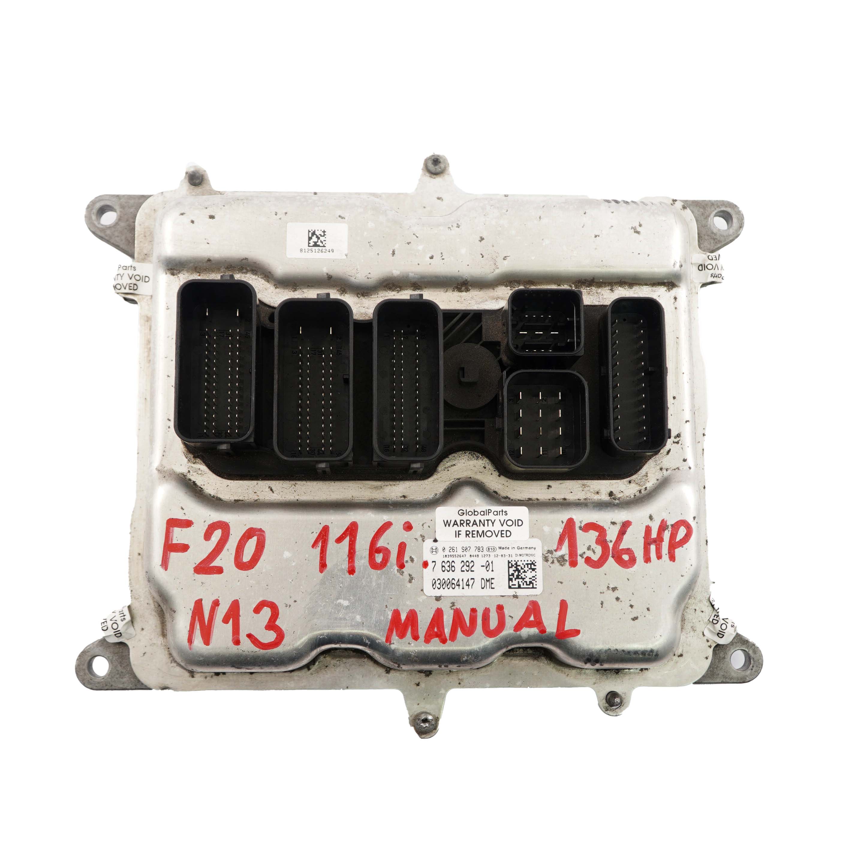 BMW F20 F30 116i 316i N13 136HP Engine ECU Module DME 7636292 Manual