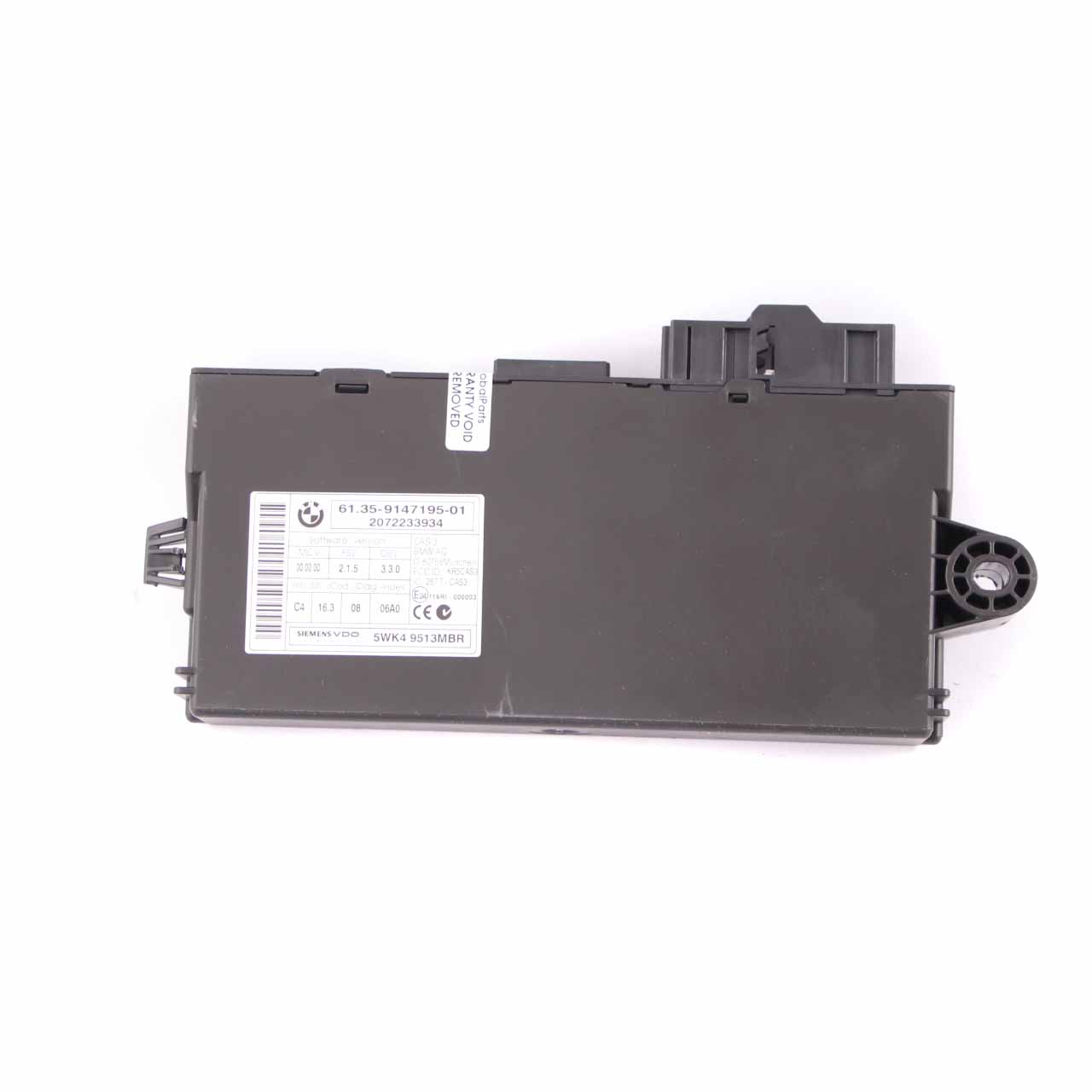 Mini One R55 R56 Petrol N12 1.4 95HP Engine ECU Kit DME 7640004 CAS3 Key Manual