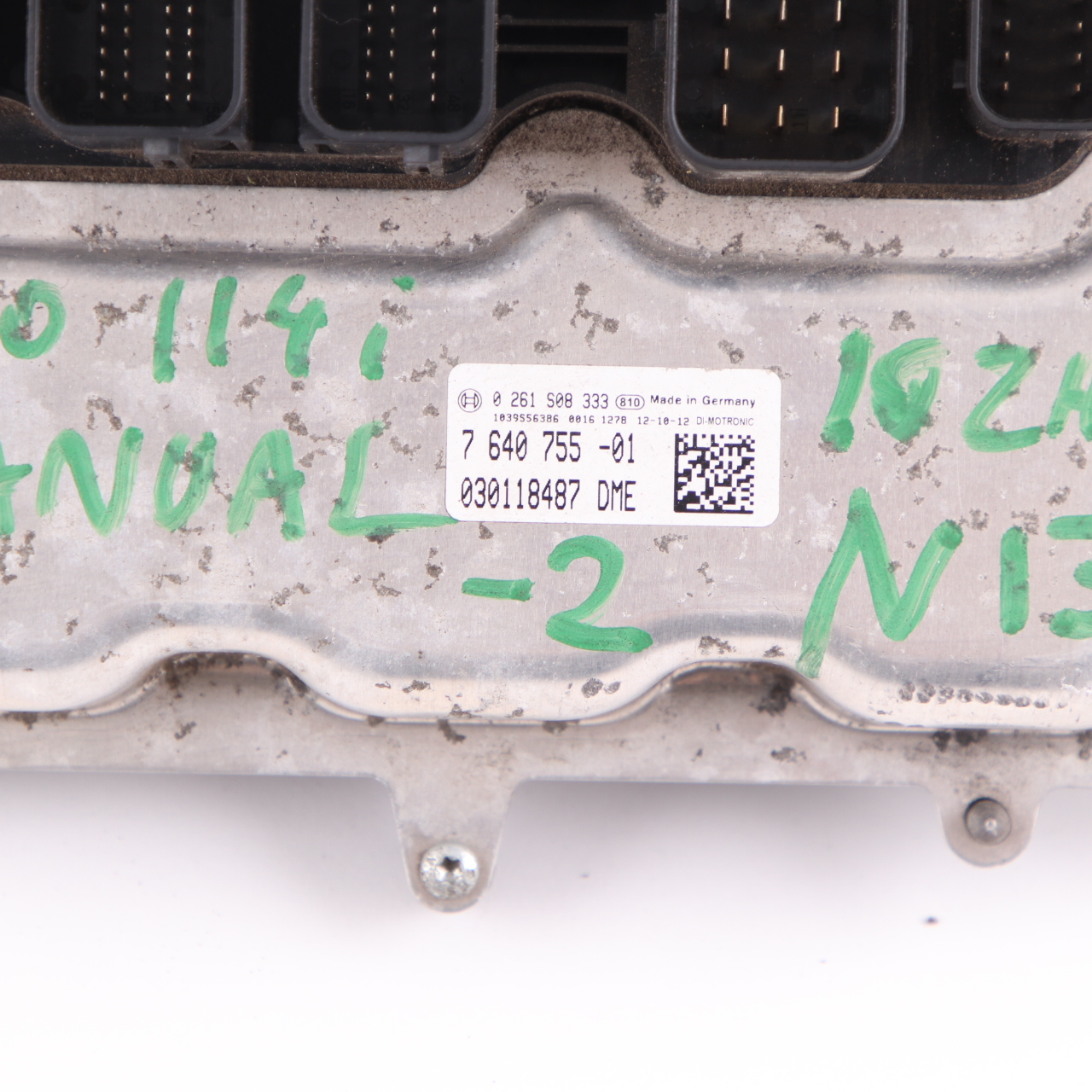 BMW F20 F21 114i N13 102HP Engine Control Unit Module ECU DME 7640755 Manual