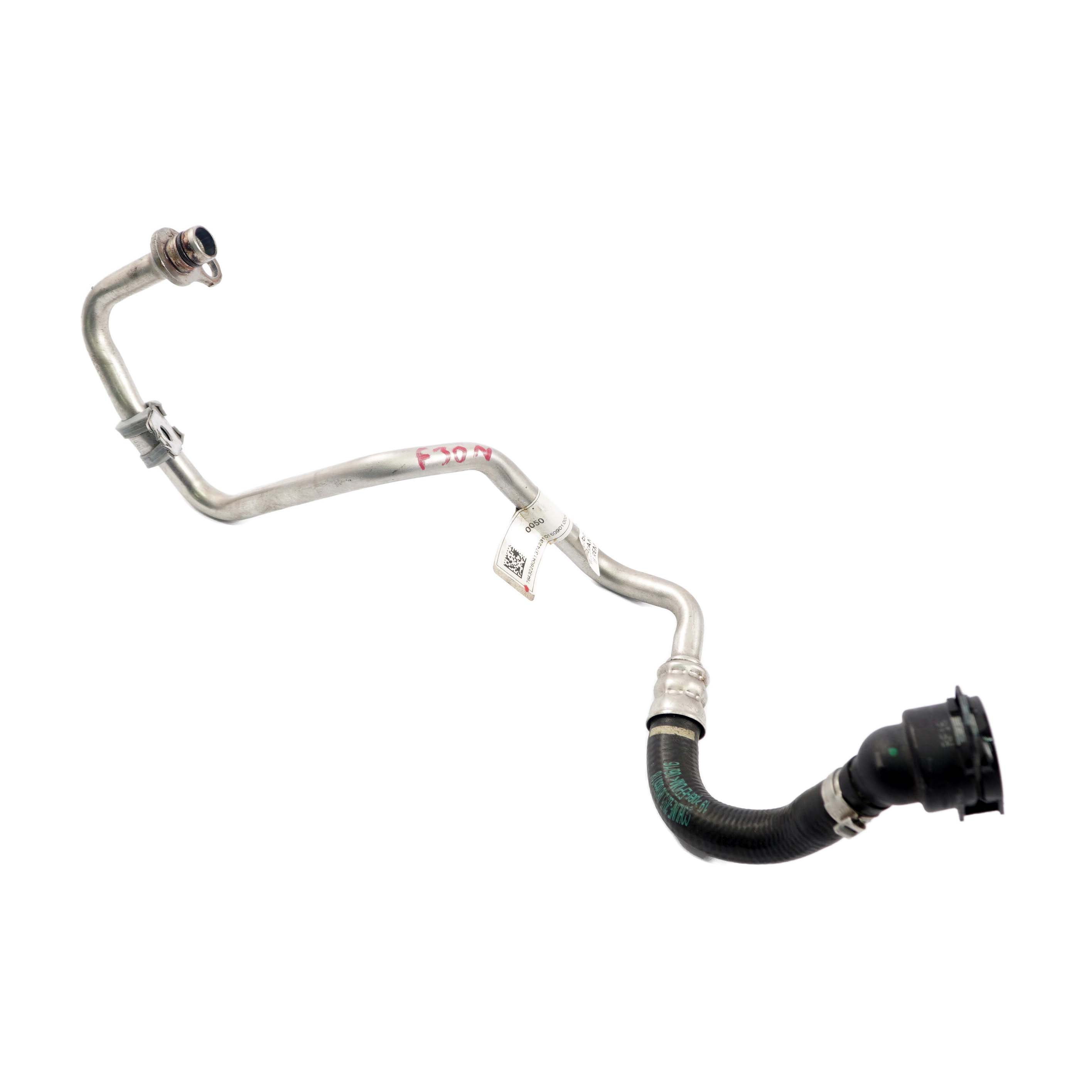 BMW F20 F30 LCI B48 Petrol Turbocharger Coolant Return Pipe Line 7643226