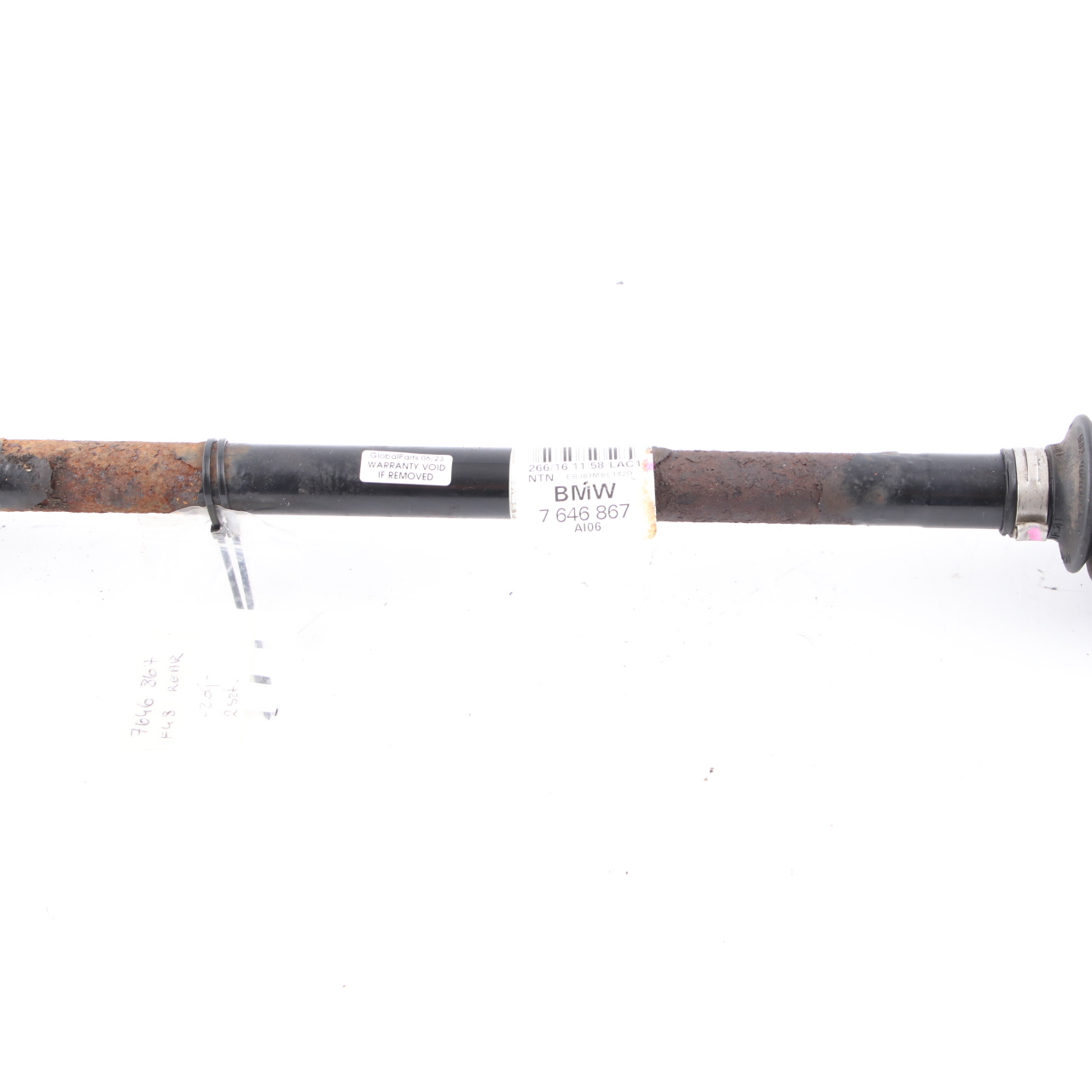 BMW F45 X1 F48 xDrive Output Drive Shaft  Rear Axle Left Drive Shaft 7646867