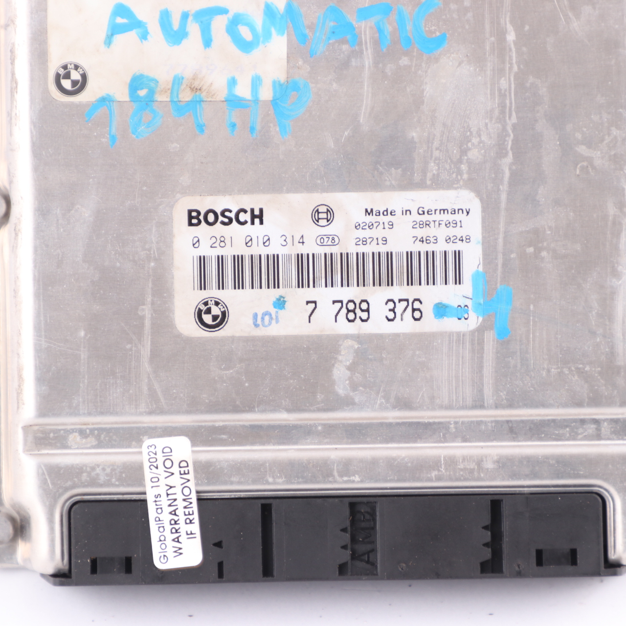 BMW X5 E53 3.0d M57 184HP ECU Kit Control Unit DDE 7789376 EWS3 + Key Automatic