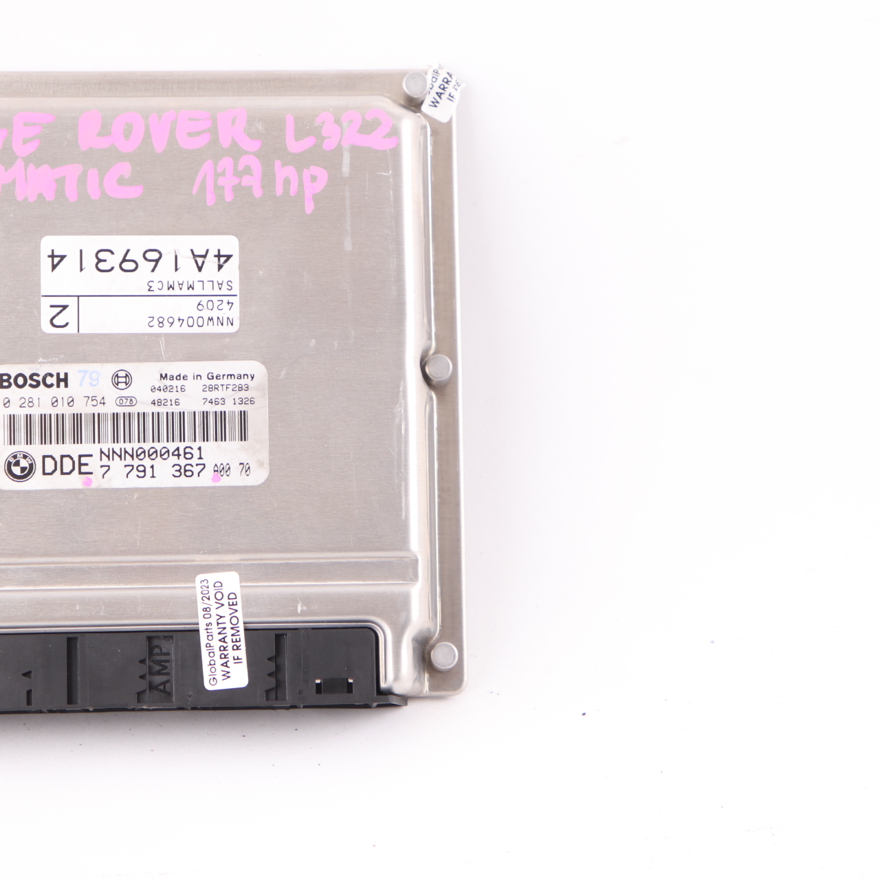 Land Rover Range Rover Engine L322 3.0d M57 306D1 Unit Module ECU DDE 7791367