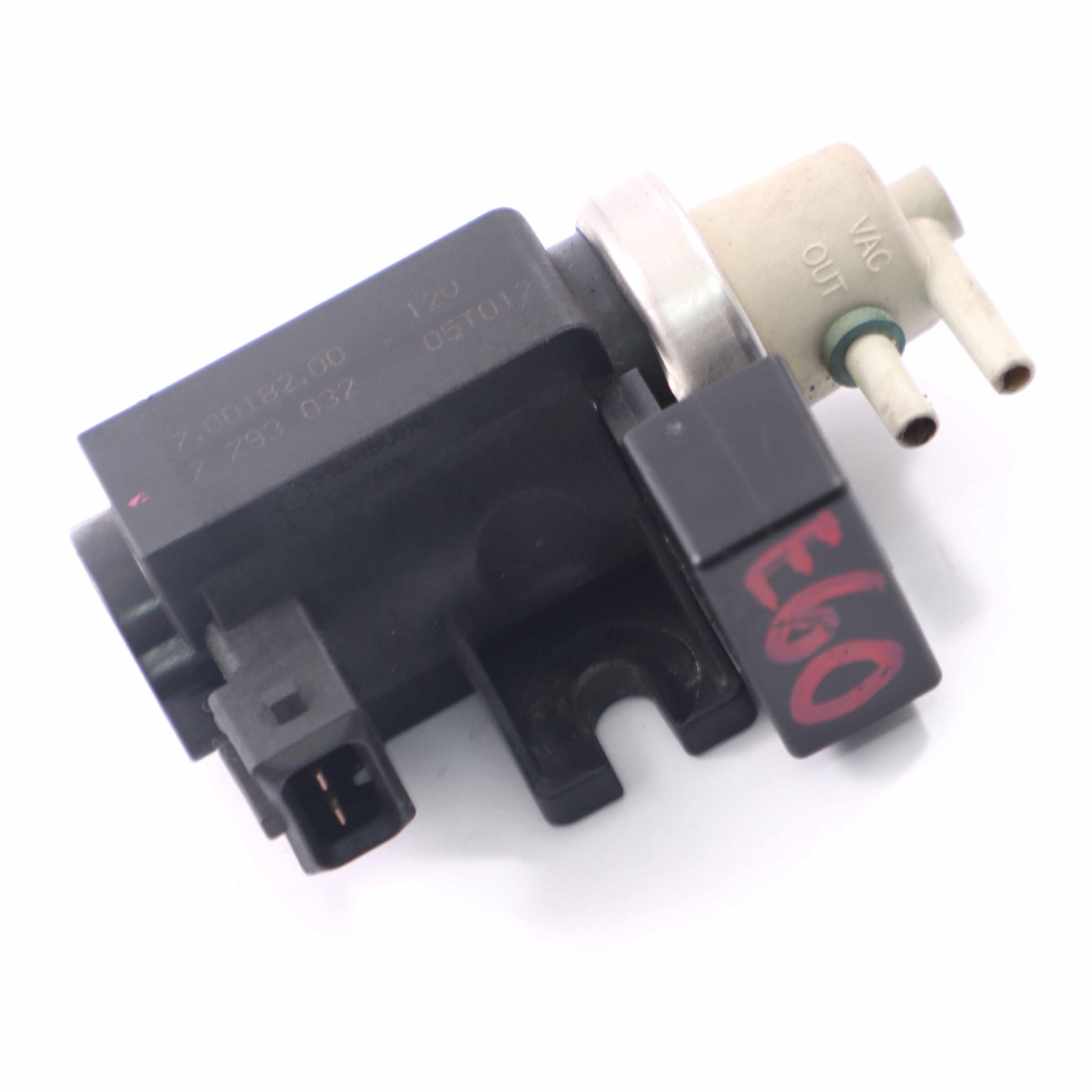 BMW E60 E61 535d M57N 306D4 Turbo Vacuum Pressure Converter Solenoid 7793032