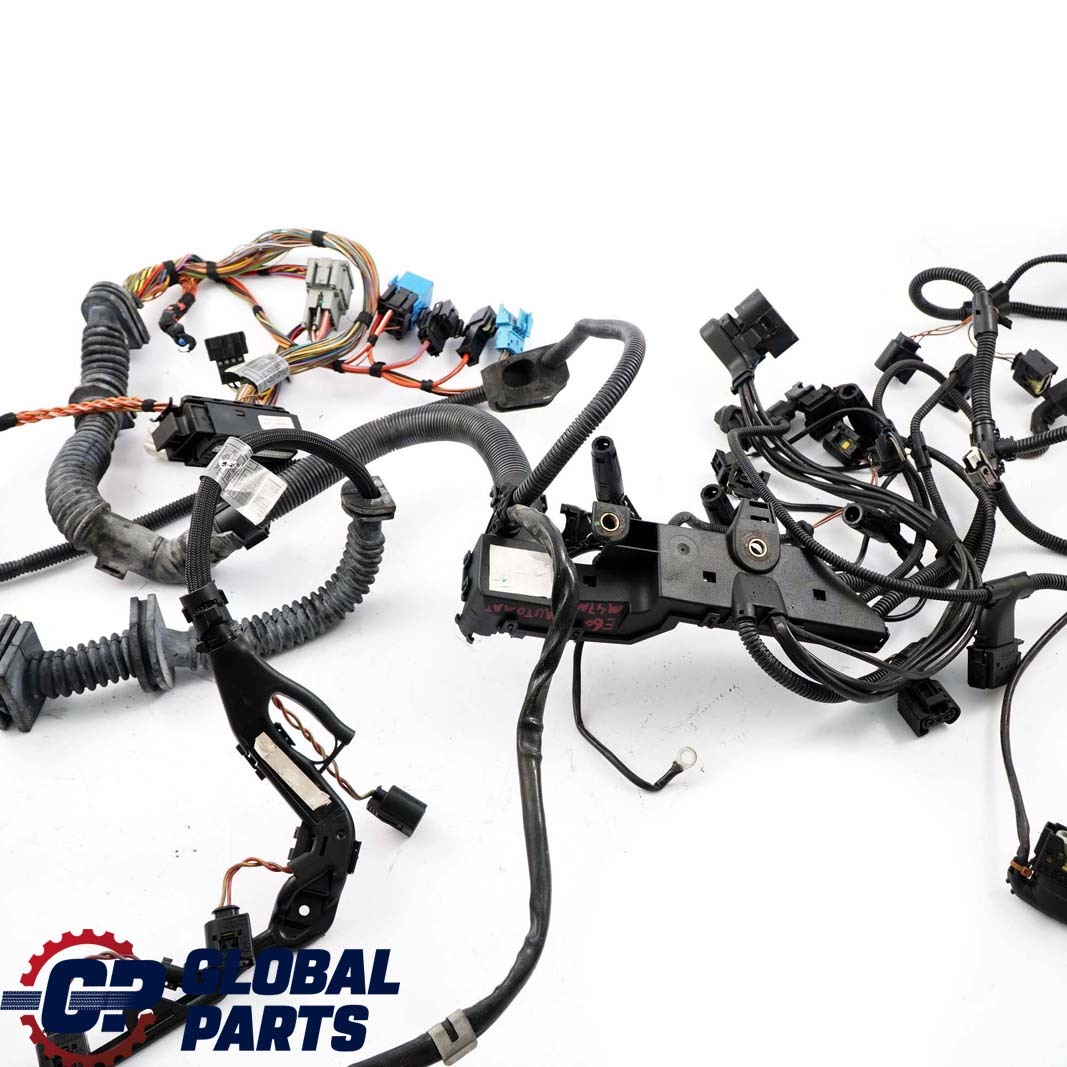 BMW E60 E61 520d M47N2 Engine Wiring Loom Harness DDE Automatic 7795461