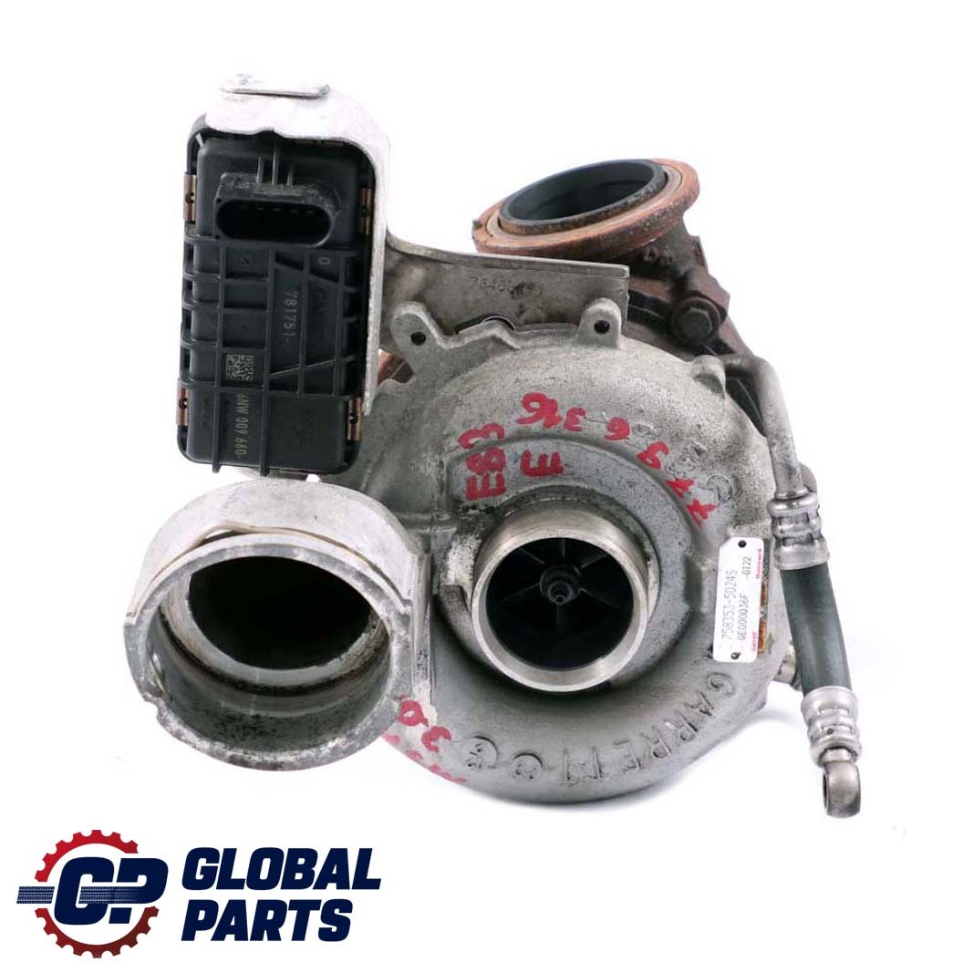 BMW X3 E83 E83N LCI 3.0d M57N2 Turbocharger Turbo Charger 7796316 758353