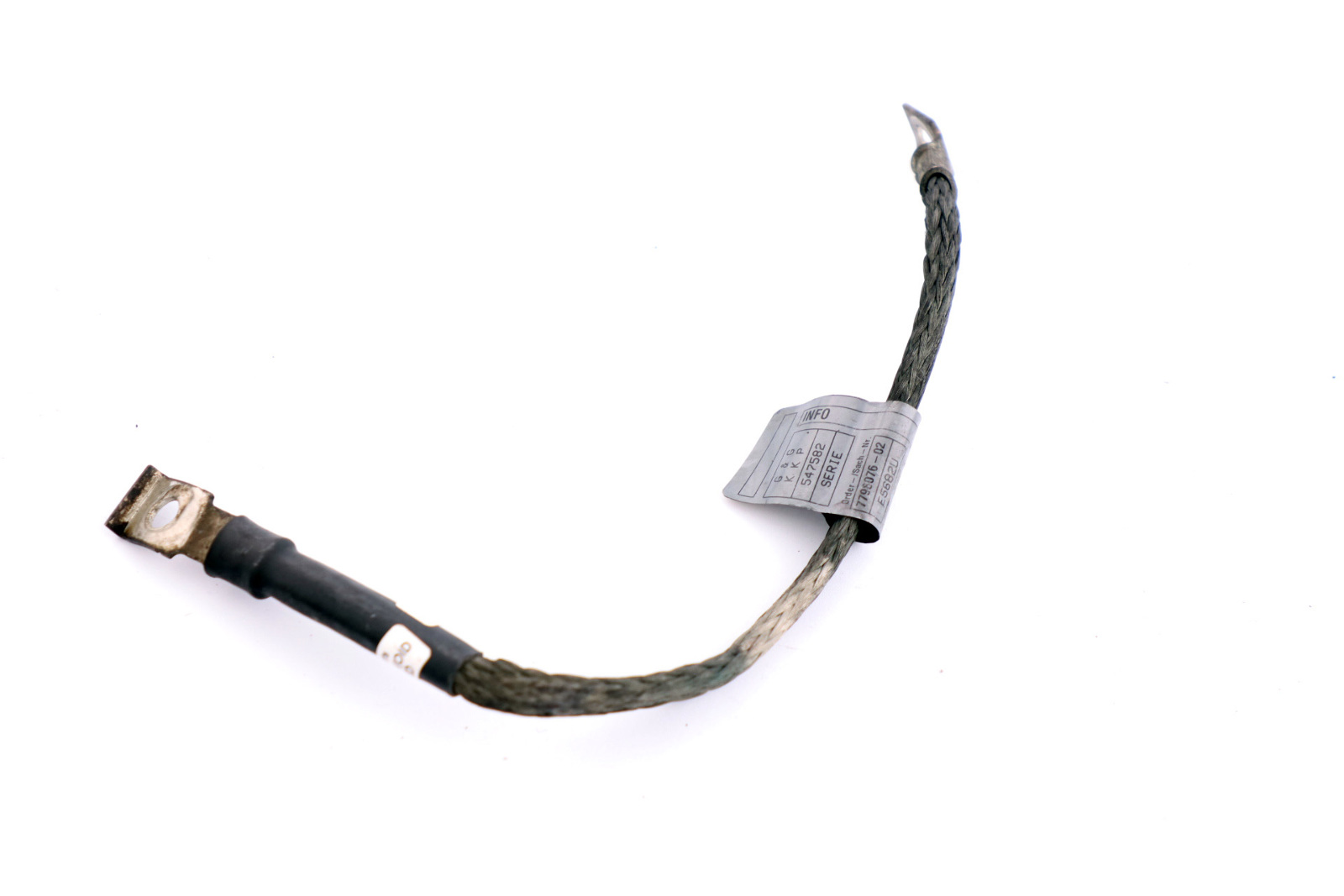 BMW E60 E61 E63 E64 LCI Electrical Battery Earth Cable 330MM 7798076