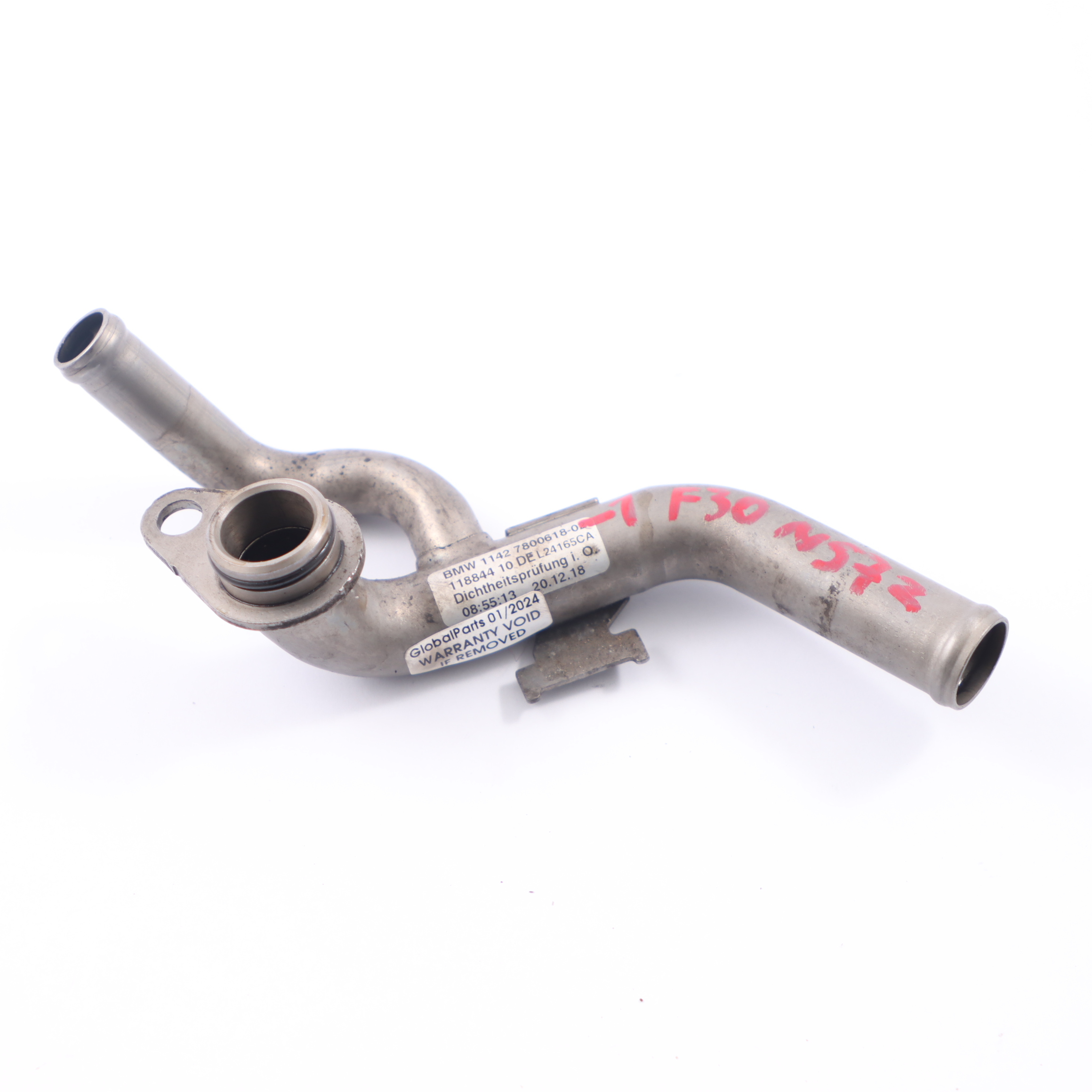 BMW F30 F32 LCI 335dX 435dX N57Z Turbocharger Return Oil Pipe Line 7800618