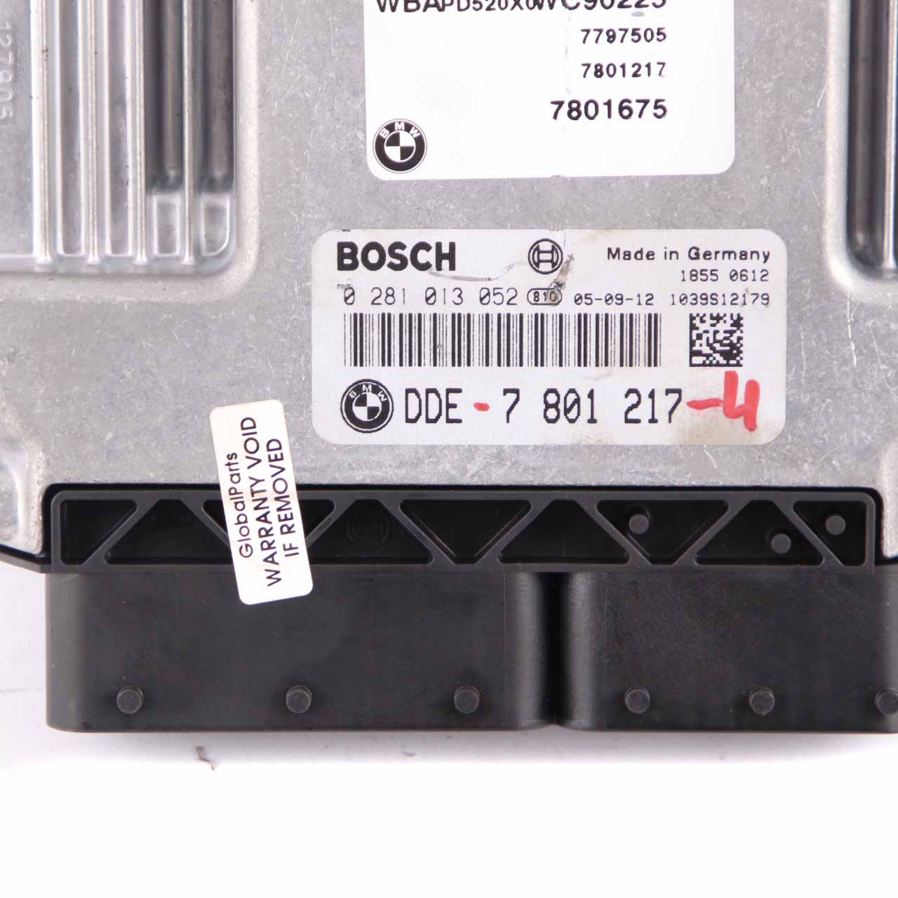 BMW X3 E83 3.0d M57N2 218HP ECU Control Unit Kit DME 7801217 EWS3 Key Automatic