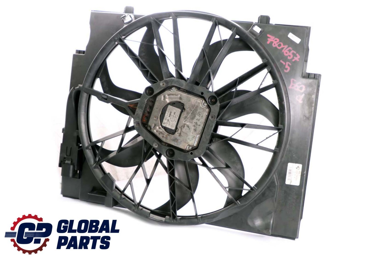 BMW 5 Series 5 E60 E61 LCI Diesel Radiator Fan Housing Motor 600W 7801657