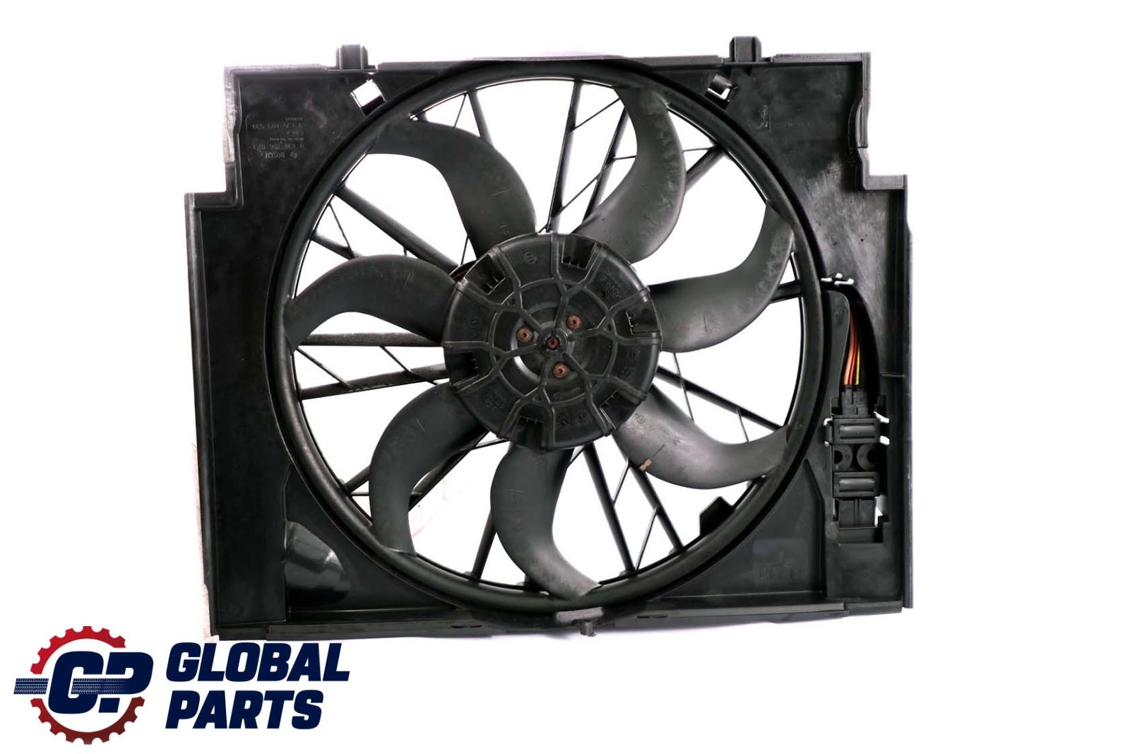 BMW 5 Series 5 E60 E61 LCI Diesel Radiator Fan Housing Motor 600W 7801657