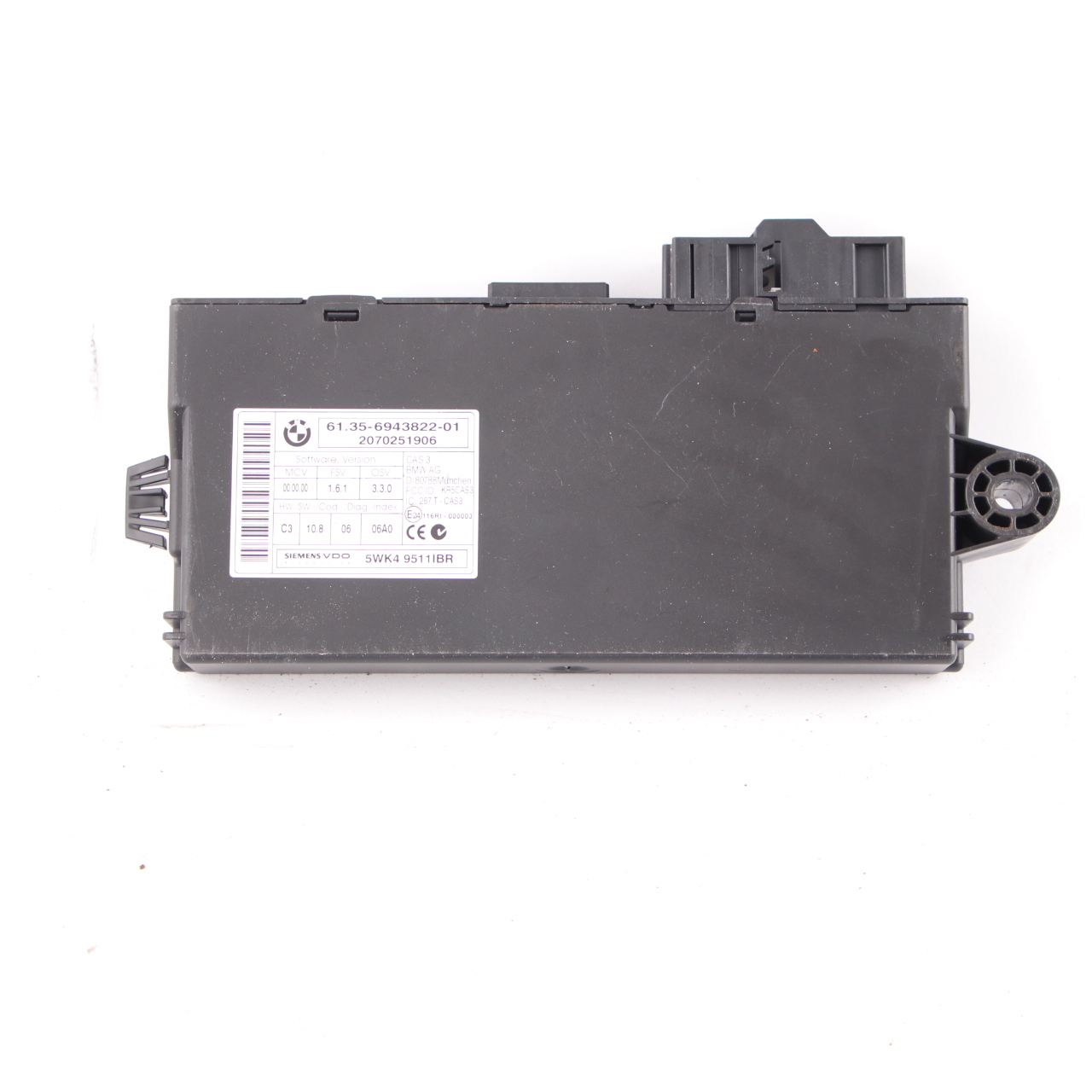 BMW E60 E61 525d M57N 177HP ECU Kit DDE 7802266 + CAS3 + Key Automatic