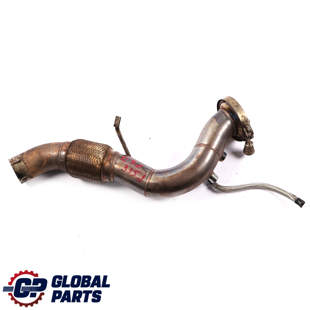 BMW 3 Series E90 E91 E92 335d M57N2 Exhaust Front Pipe Turbo Downpipe Set