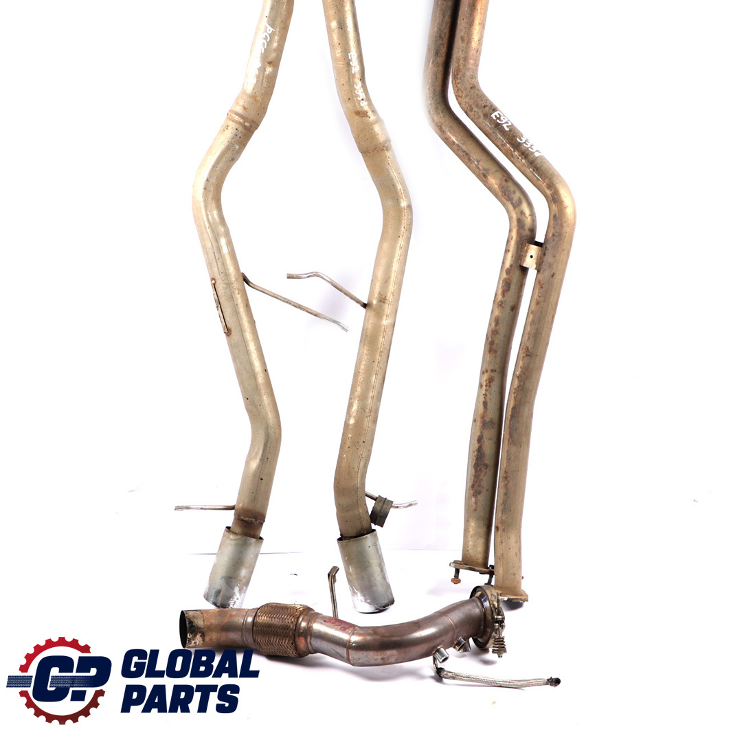 BMW 3 Series E90 E91 E92 335d M57N2 Exhaust Front Pipe Turbo Downpipe Set