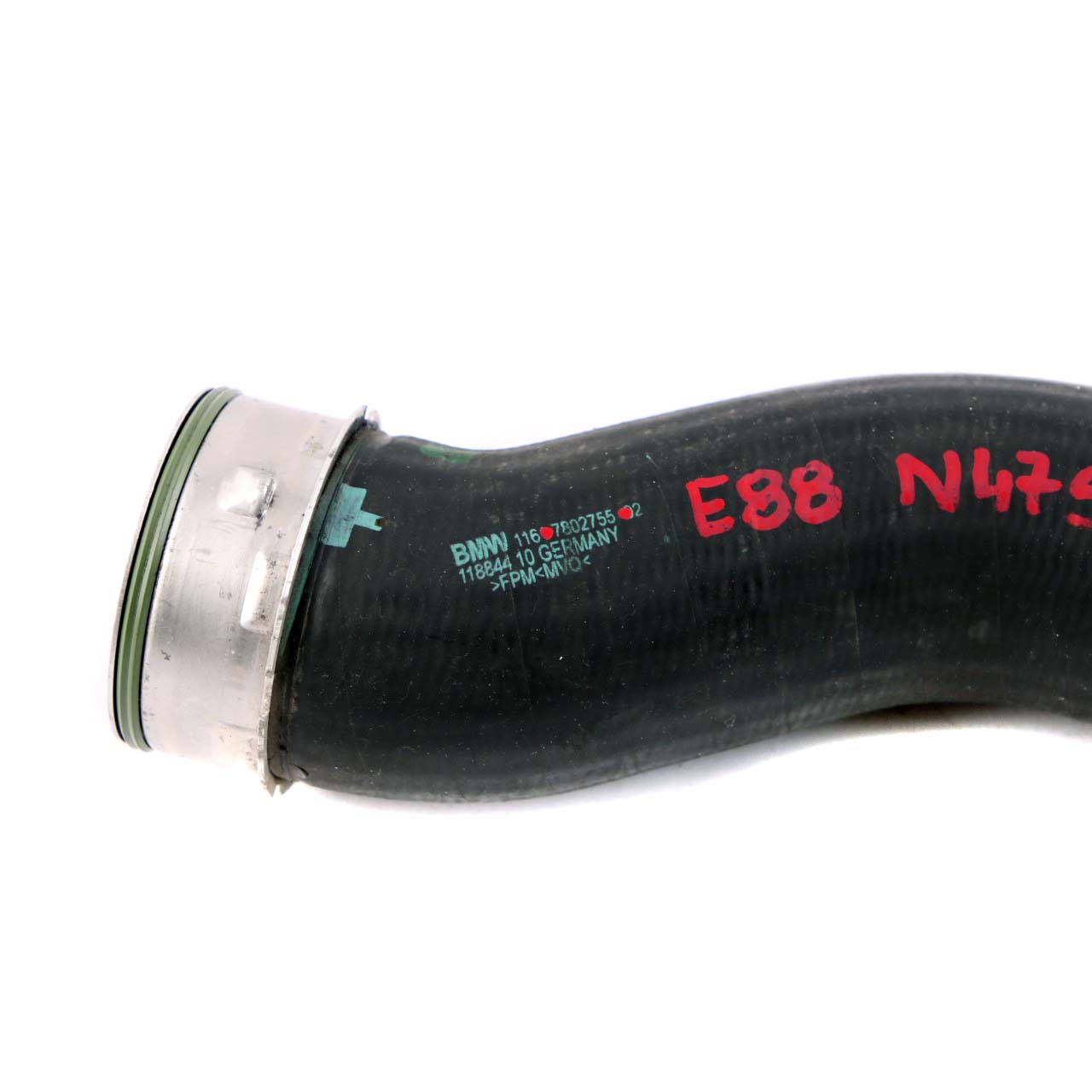 BMW E84 23dX E82 E88 123d N47S Charge Air Hose Intake Intercooler Pipe 