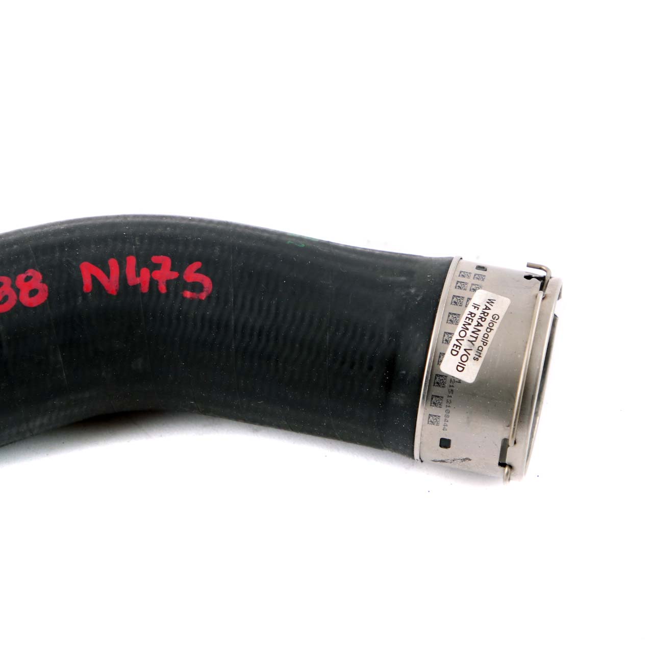 BMW E84 23dX E82 E88 123d N47S Charge Air Hose Intake Intercooler Pipe 