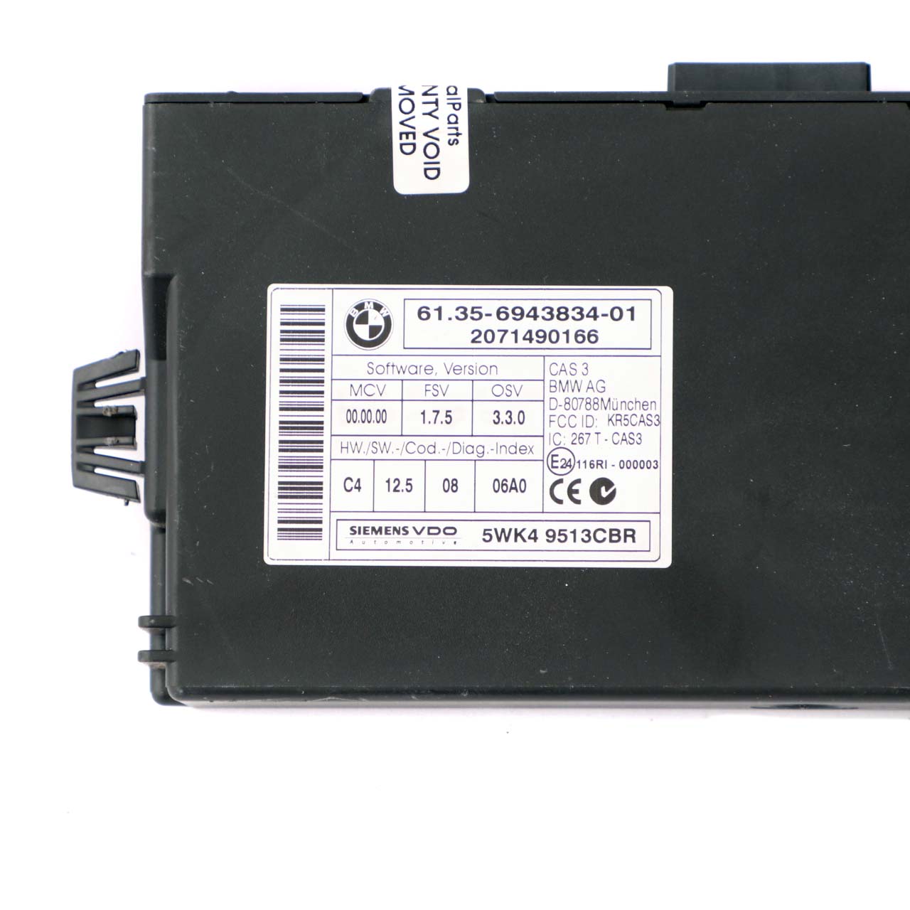 BMW E60 E87 E90 120d 320d 520d M47N2 Engine Control ECU Kit DDE 7803373 CAS3