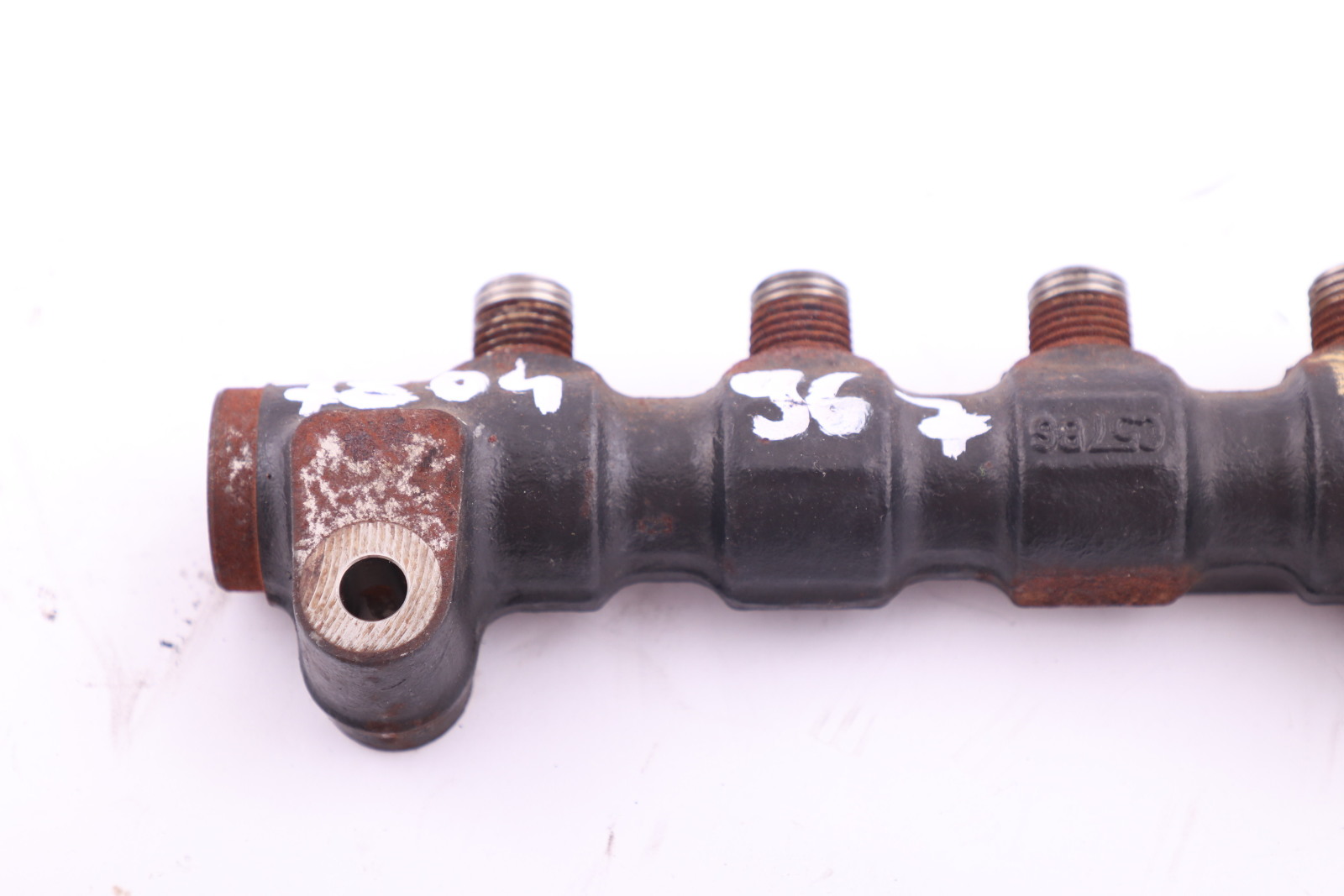 Mini Cooper D R55 R56 W16 Fuel Injector High Pressure Rail Accumulator