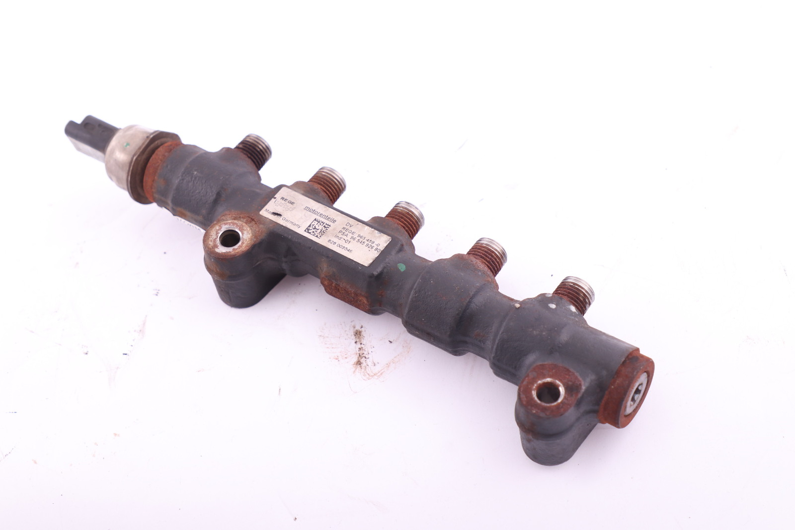 Mini Cooper D R55 R56 W16 Fuel Injector High Pressure Rail Accumulator