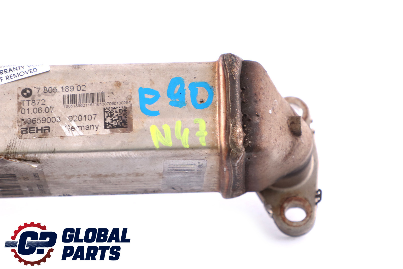 BMW 1 3 Series E81 E87 LCI E90 E91 N47 Exhaust Manifold EGR Gas Cooler 7805189