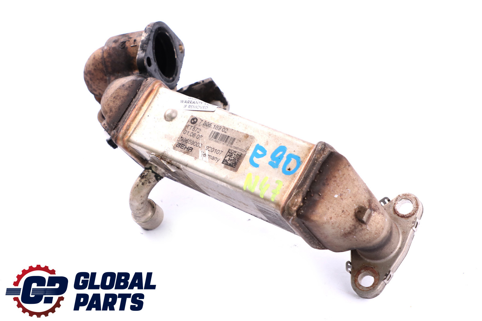 BMW 1 3 Series E81 E87 LCI E90 E91 N47 Exhaust Manifold EGR Gas Cooler 7805189