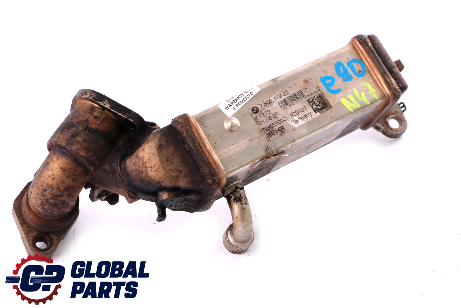 BMW 1 3 Series E81 E87 LCI E90 E91 N47 Exhaust Manifold EGR Gas Cooler 7805189