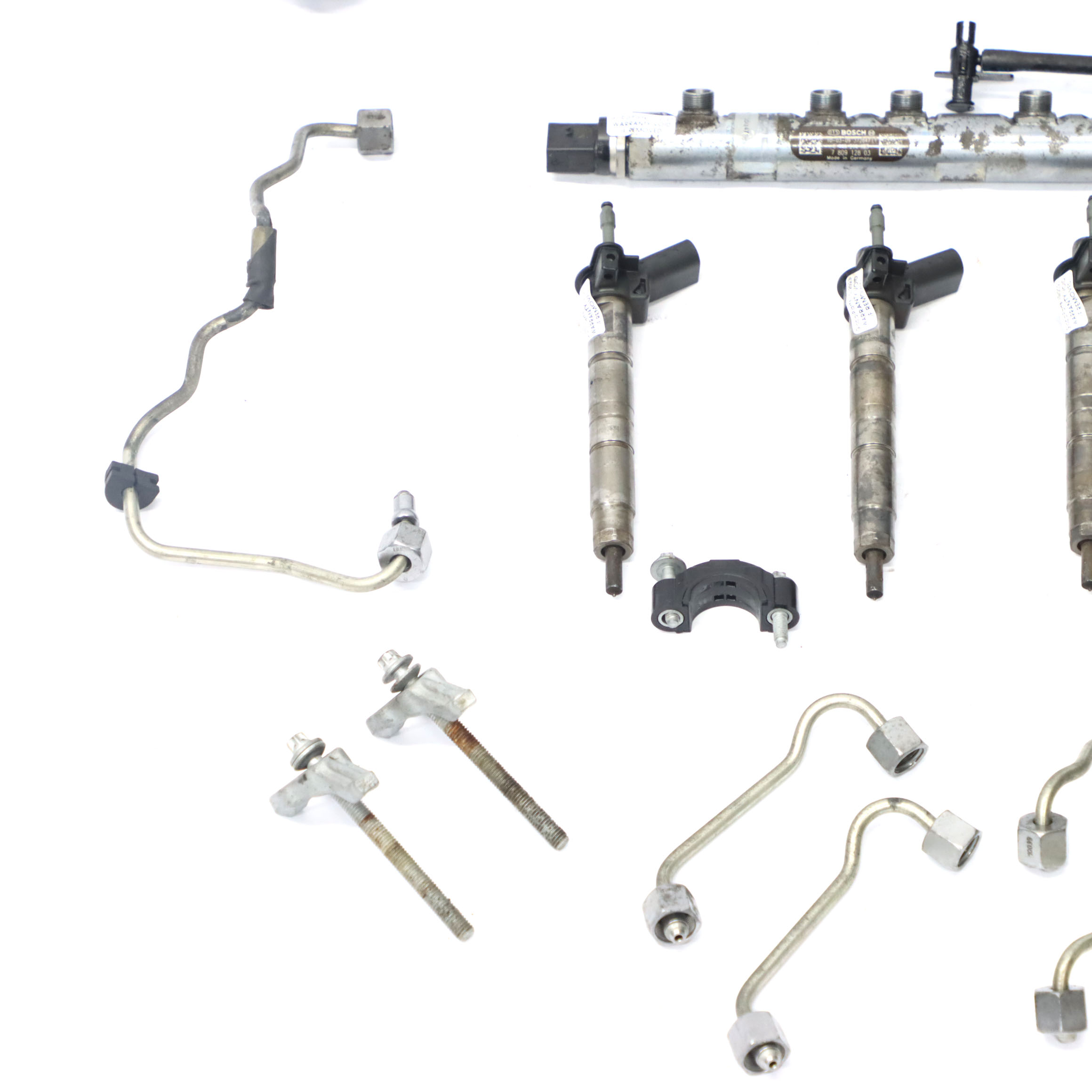 BMW E87 LCI E90 120d 320d Diesel N47 Set Injector Fuel Pump Injection System