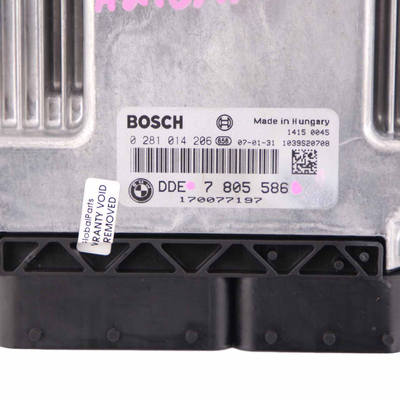 BMW E60 E90 335d 535d M57N2 Engine Control Unit Module ECU DDE 7805586 Automatic