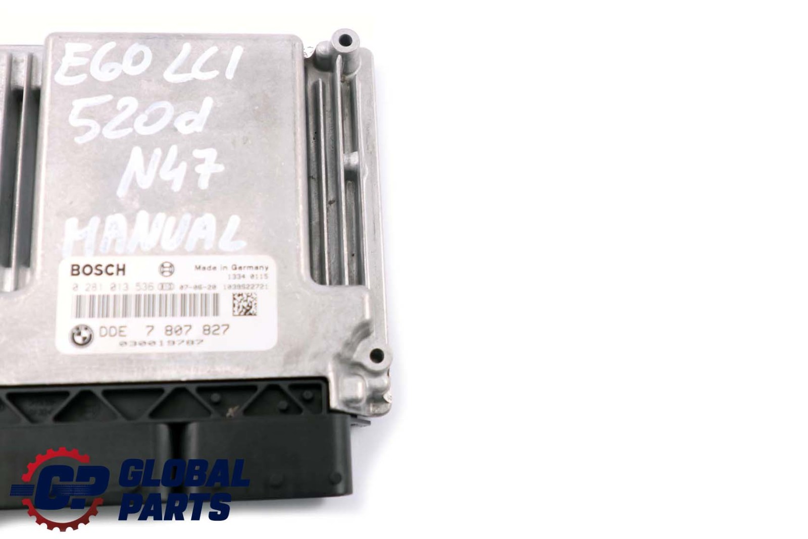 BMW E60 E61 LCI 520d N47 177HP Diesel Engine Unit ECU DDE 7807827 Manual 