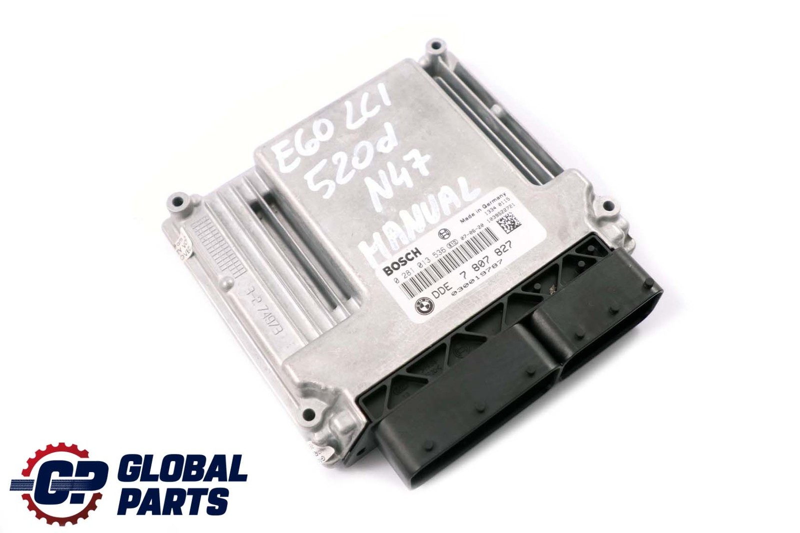 BMW E60 E61 LCI 520d N47 177HP Diesel Engine Unit ECU DDE 7807827 Manual 