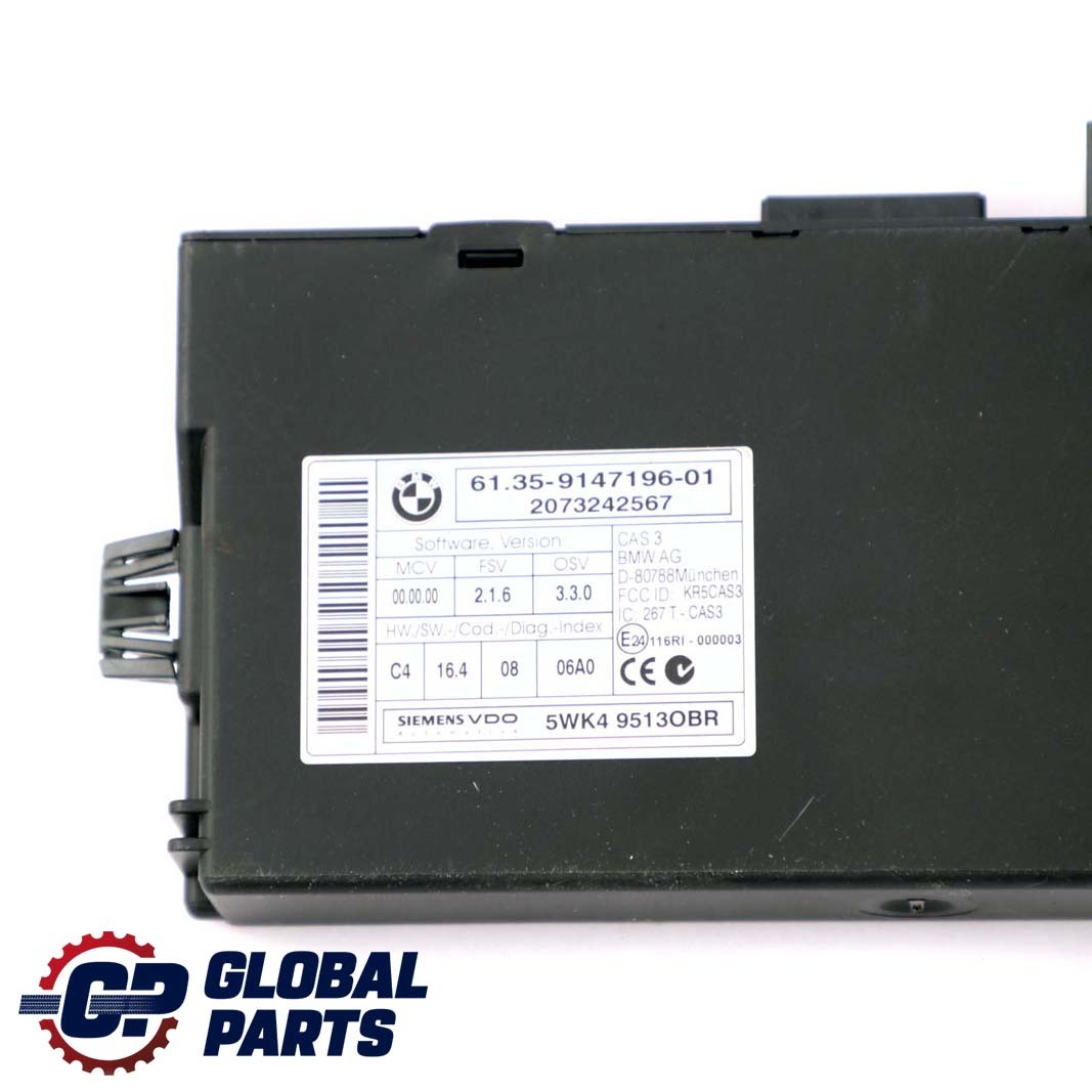 Mini Cooper D R55 R56 Diesel W16 109HP ECU Kit DDE 7809794 CAS3 + Key Automatic