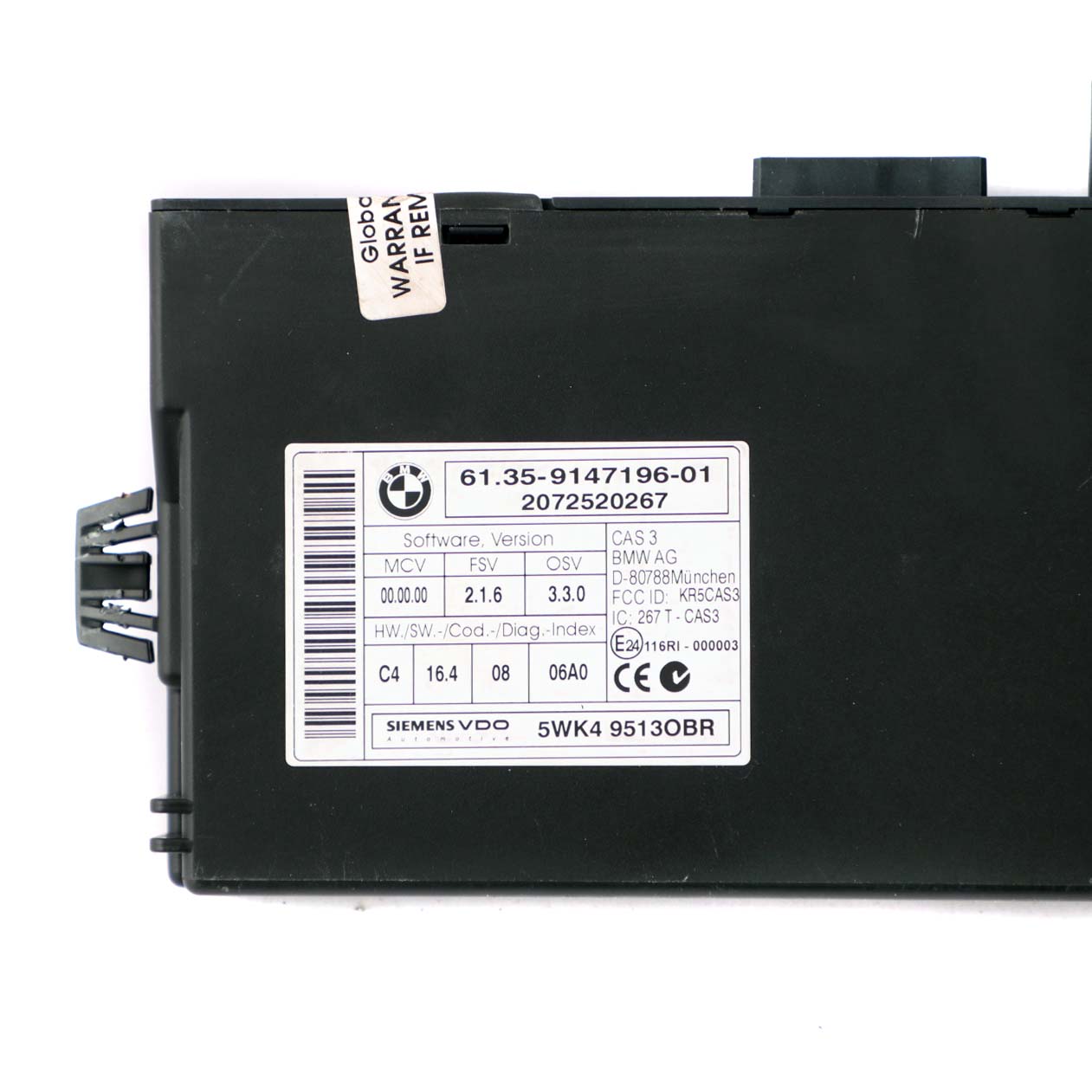 BMW E81 E87 LCI E90 E91 120d 320d Diesel N47 ECU Kit DDE 7810000 CAS3 + Key