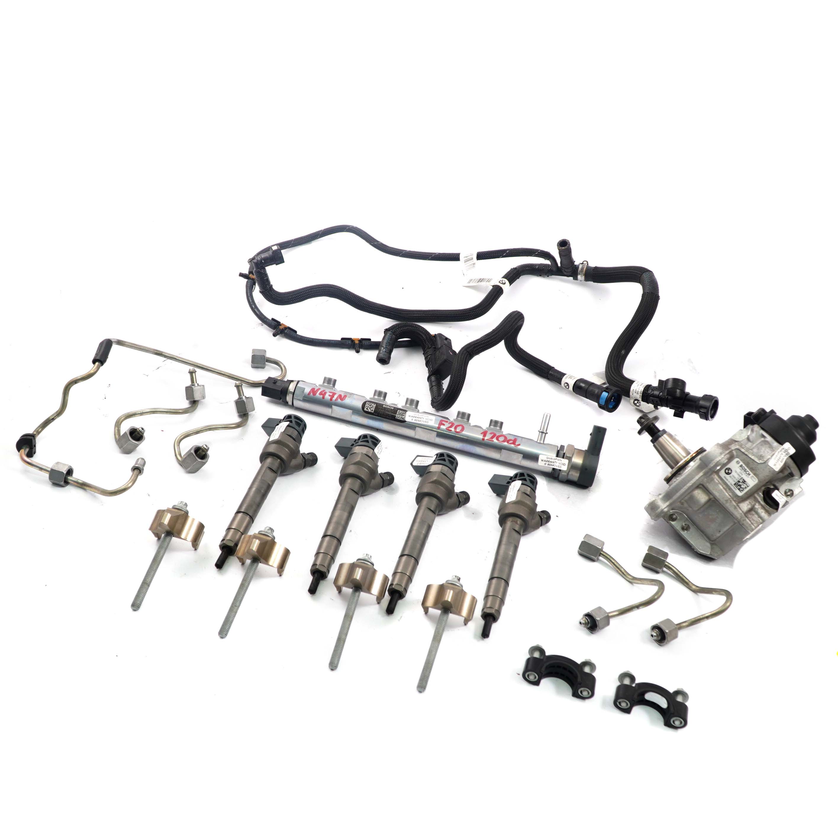 BMW 1 3 Series F20 F30 120d 320d N47N 184HP Diesel Set Fuel Injection System