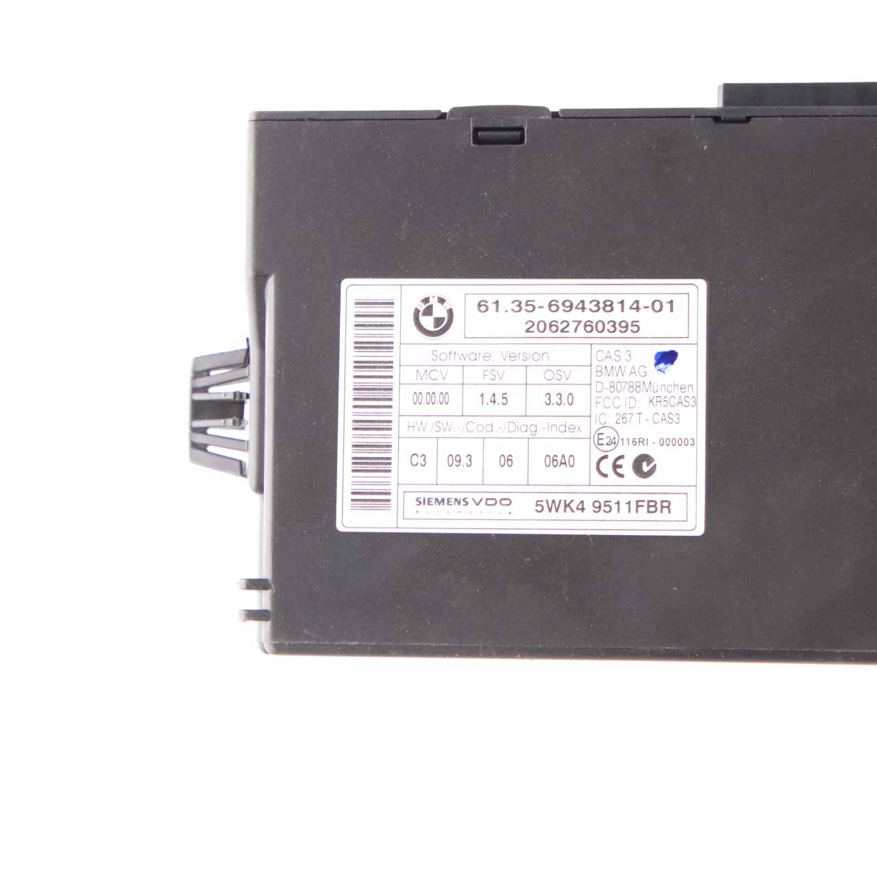 BMW E60 E90 X5 E70 3.0sd 335d 535d M57N2 Engine ECU KIT DDE 7810980 CAS3 + Key