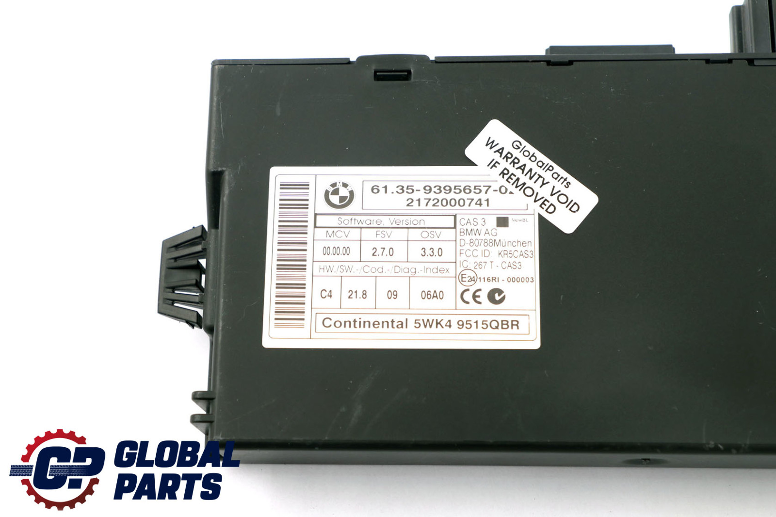 BMW 5 Series E60 E61 LCI 520d N47 177HP ECU KIT DDE CAS3 + Key 7811700 Manual